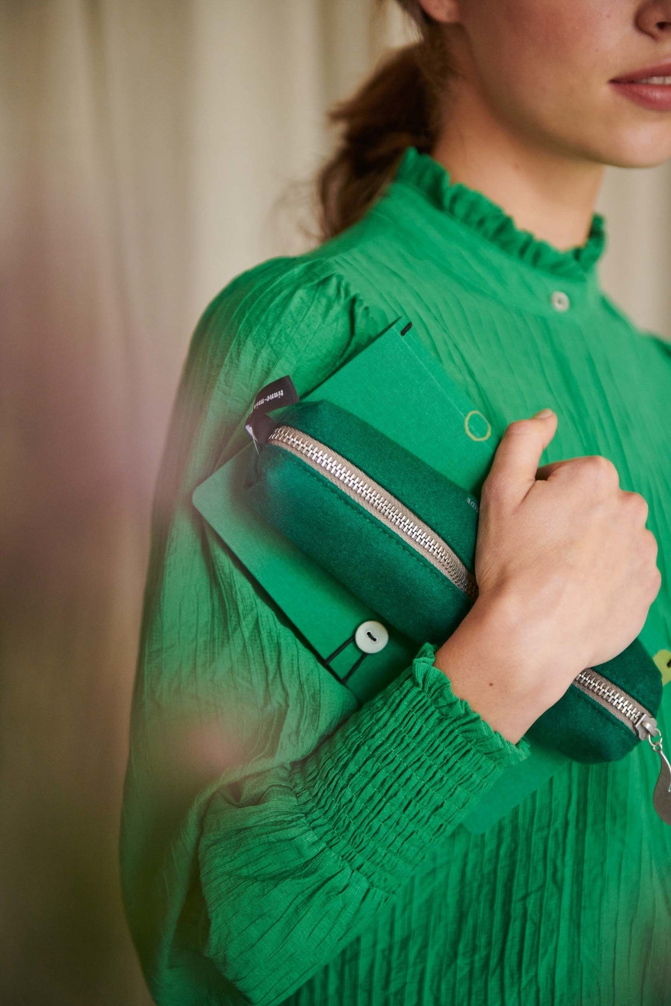 Coco kleine etui - Evergreen