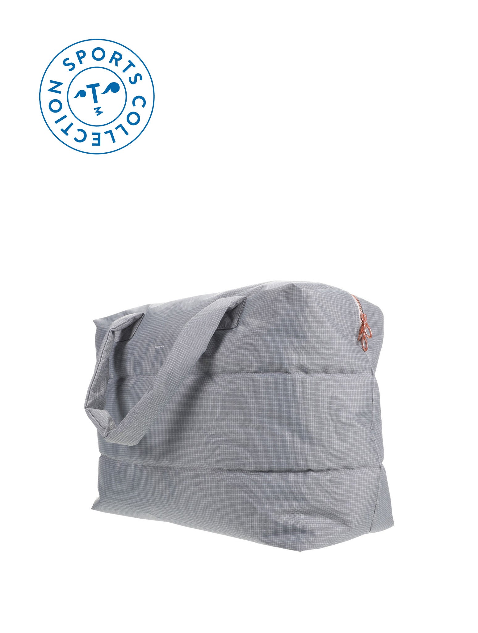 Camill Big Puffy Weekend Bag - sports - checks grey
