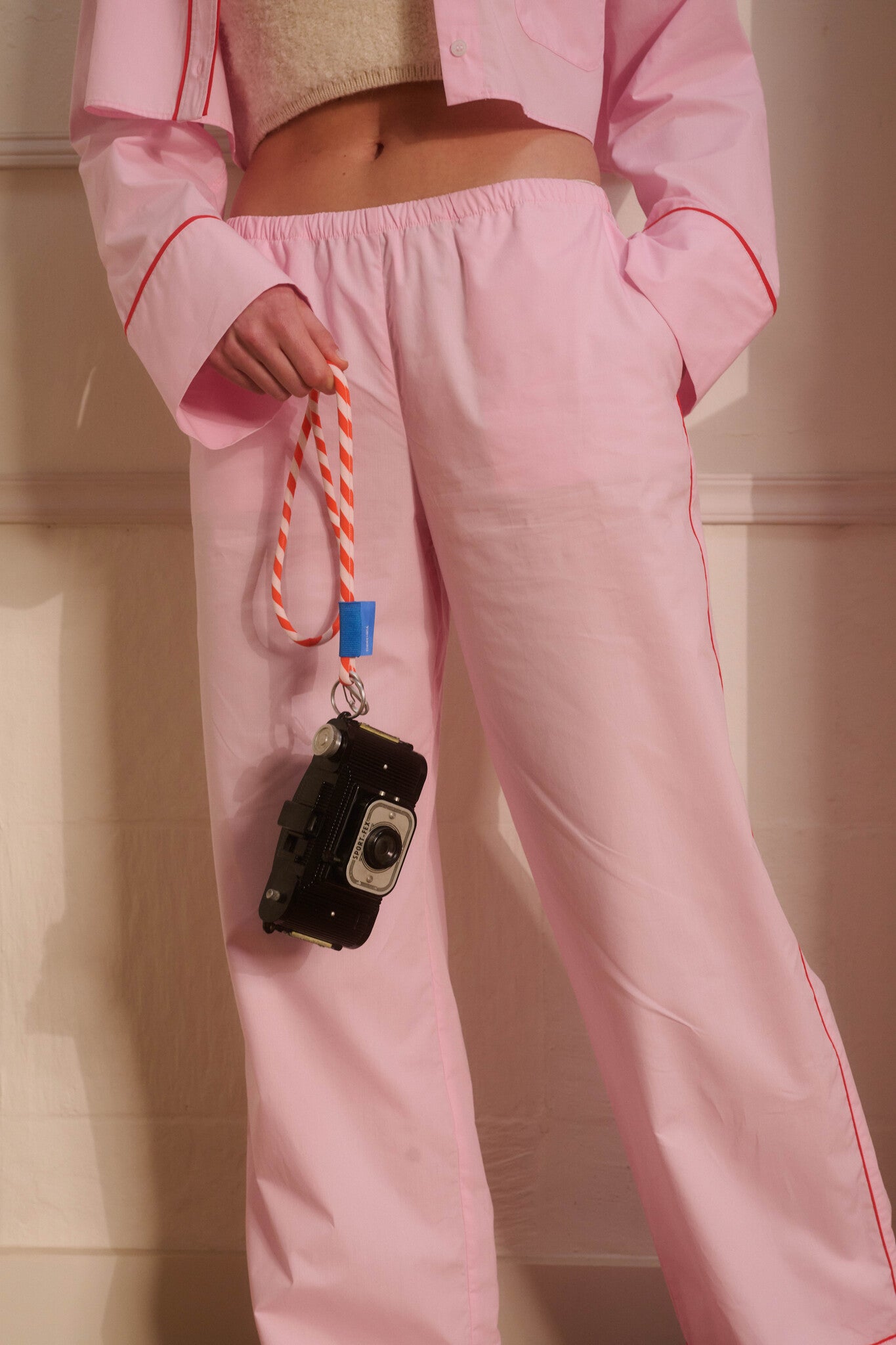 Lore Puffy Key lanyard - sports - red