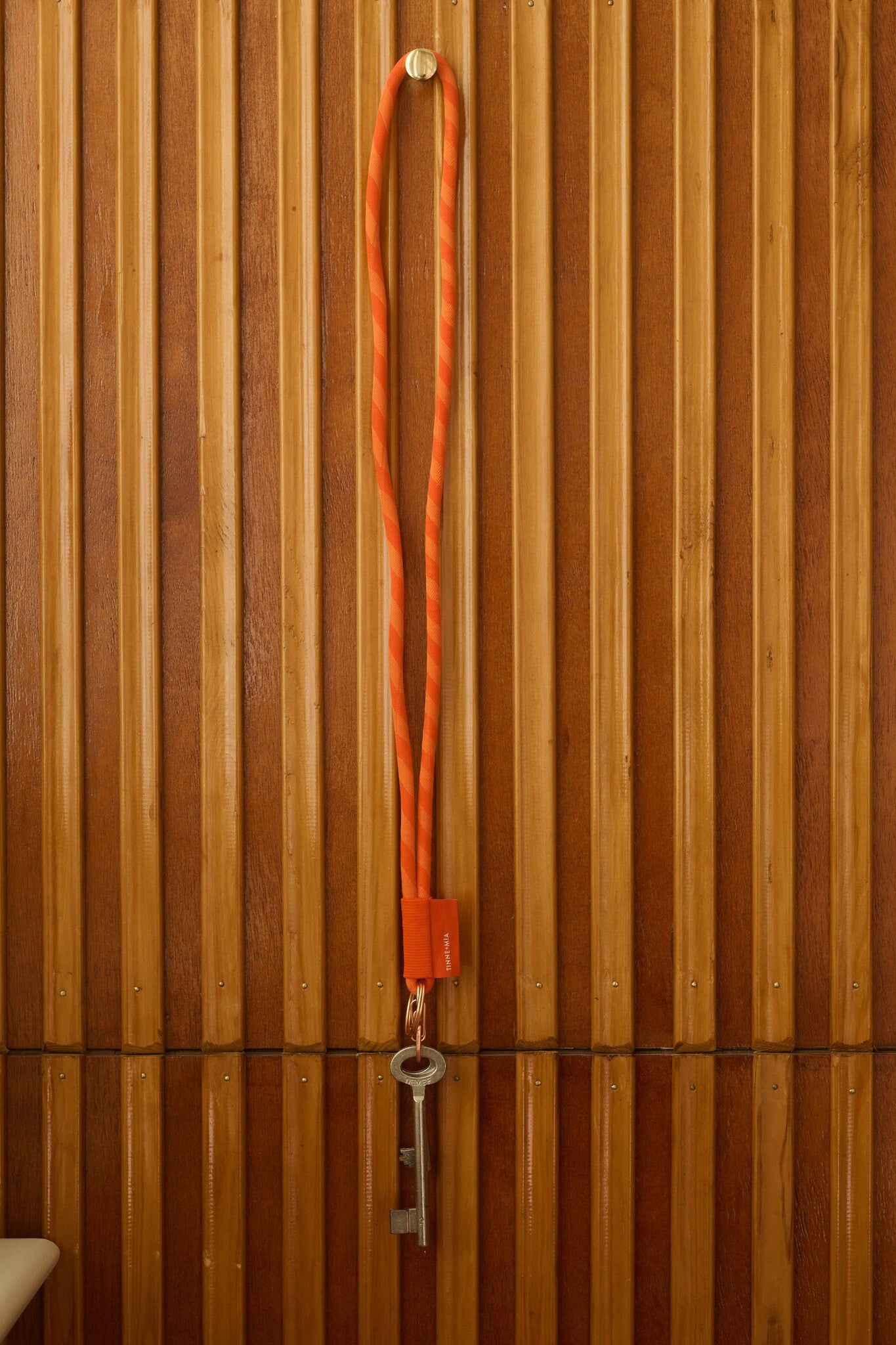 Lore Puffy Key lanyard - sports- red+orange