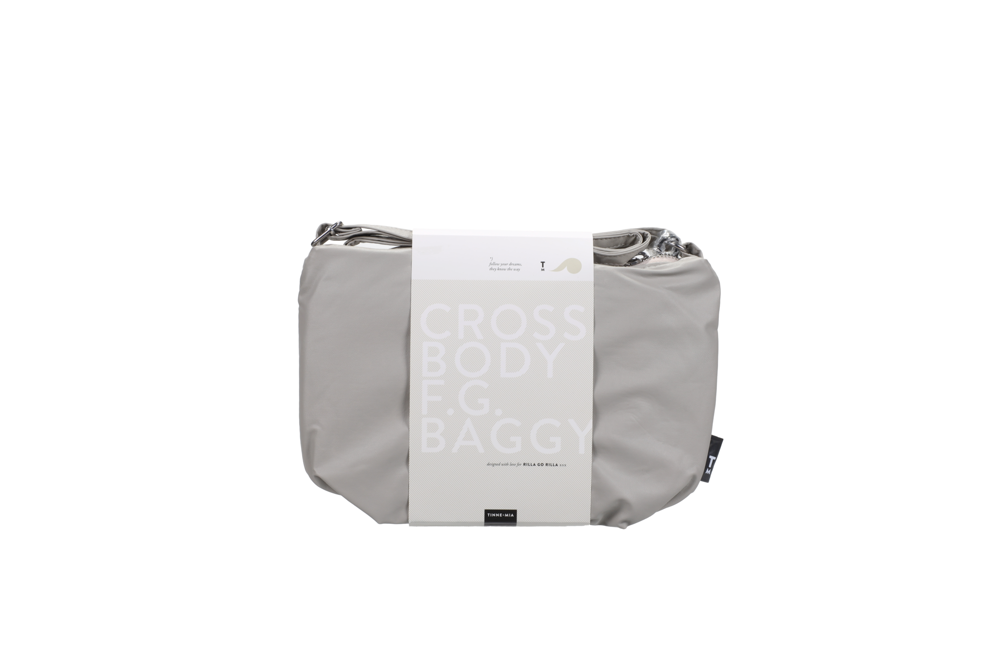 Cross body Feel Good Baggy - Feather Gray - gimme little sign.