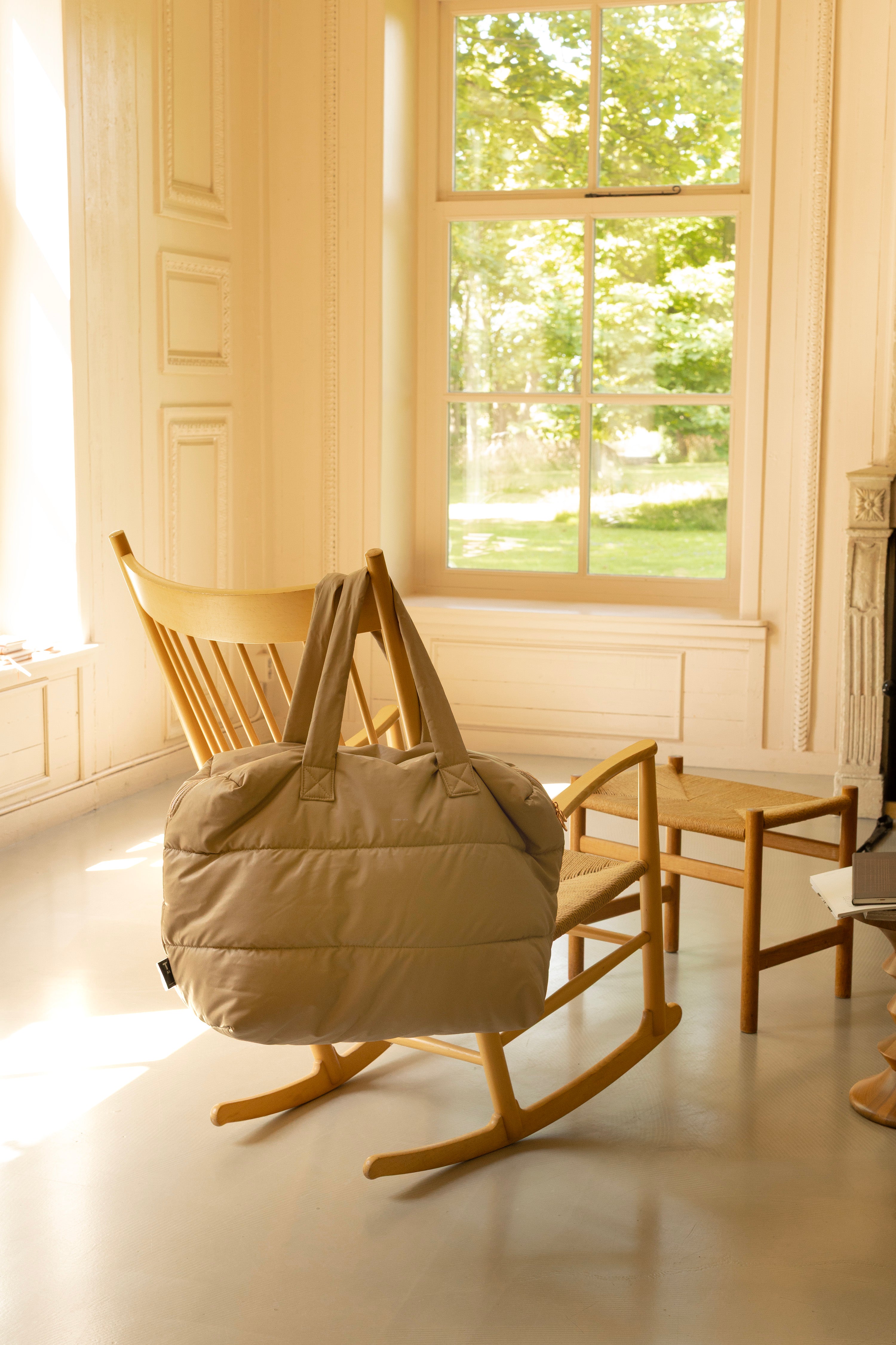 Camill Big Puffy Weekend Bag - Porcini