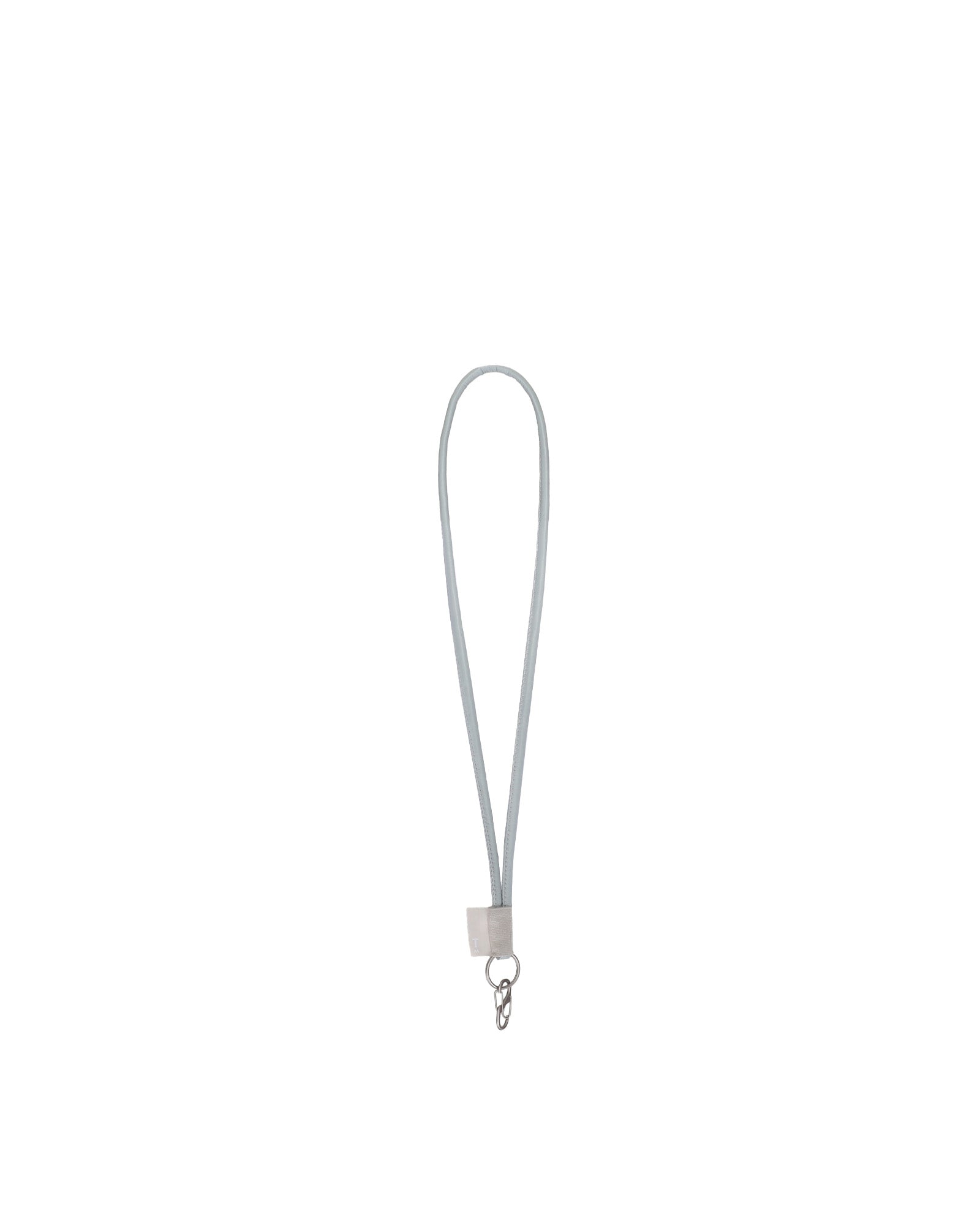 Lore puffy key lanyard - pearl blue