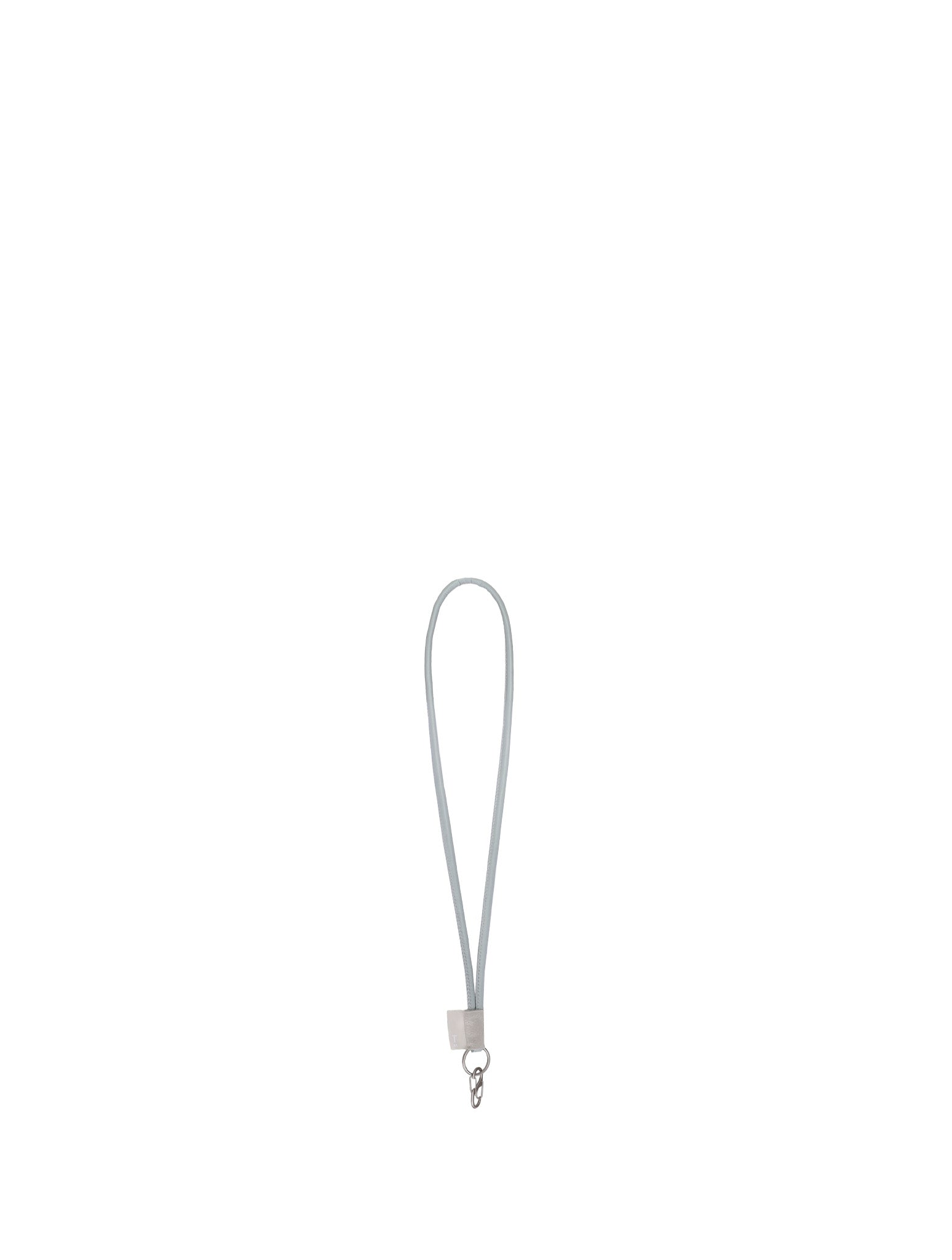 Lore puffy key lanyard - pearl blue