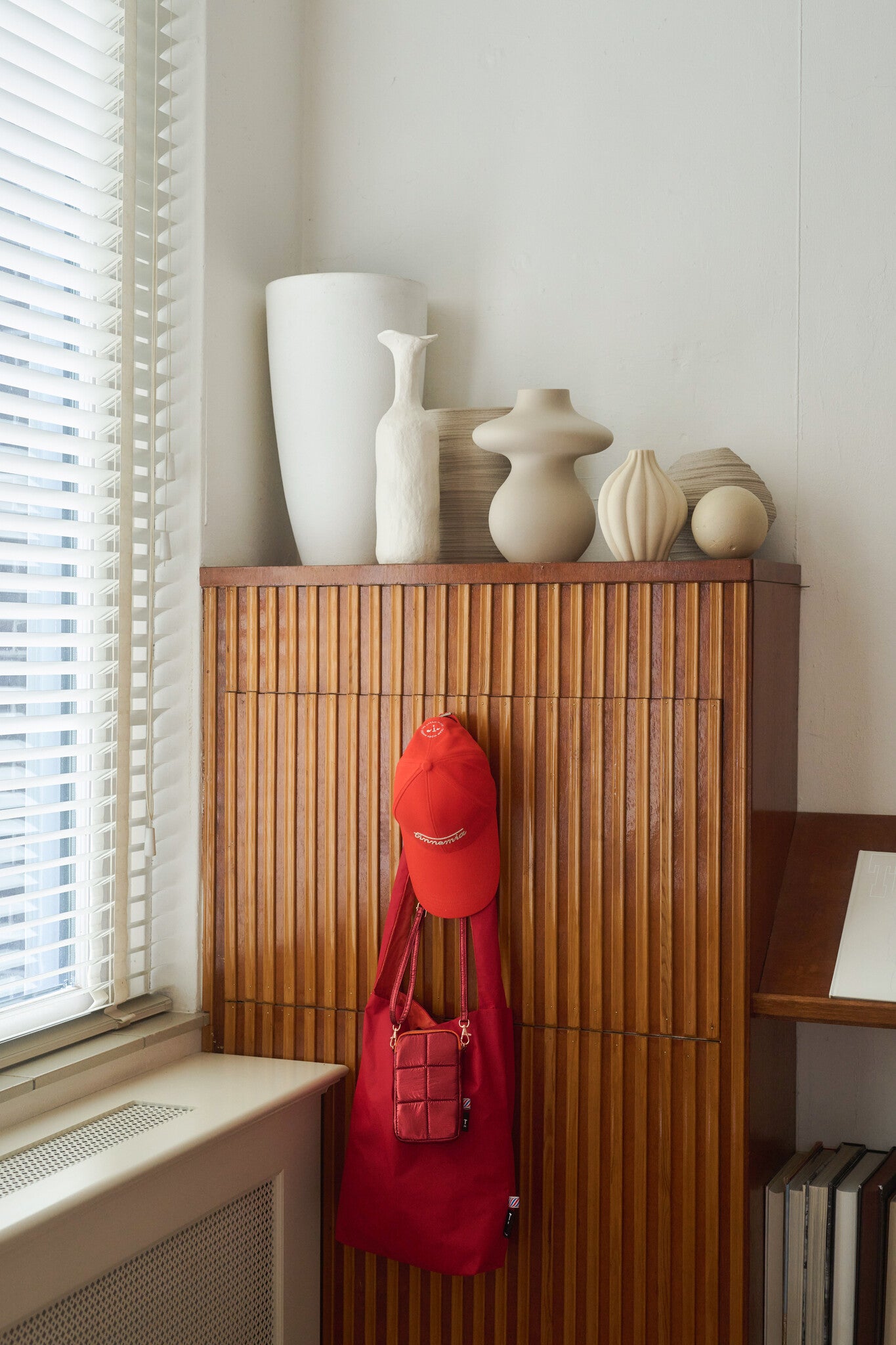 Luce Puffy phone pouch - Sports - Metalic Red