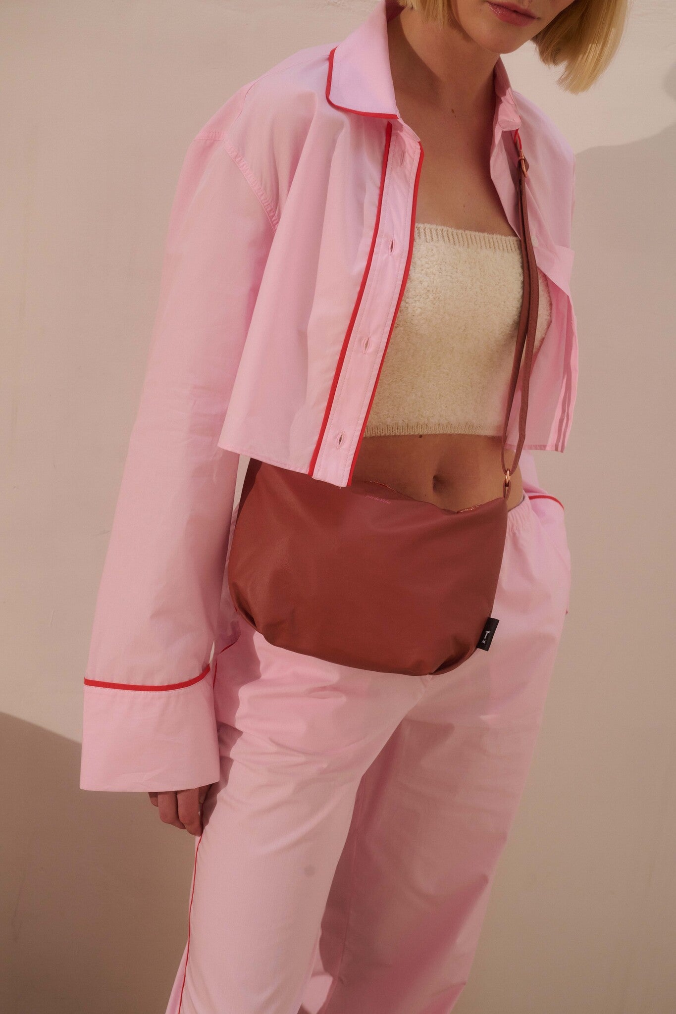Cross body Feel Good Baggy - Red Wood