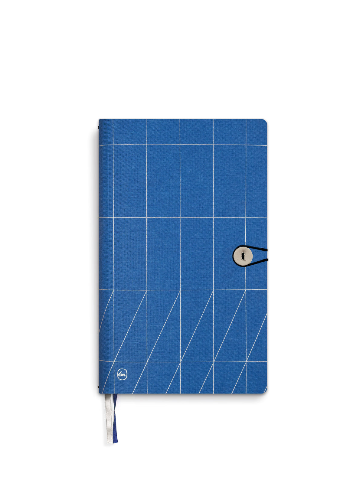 Combination Notebook button delft lines + Diary 2027 refill
