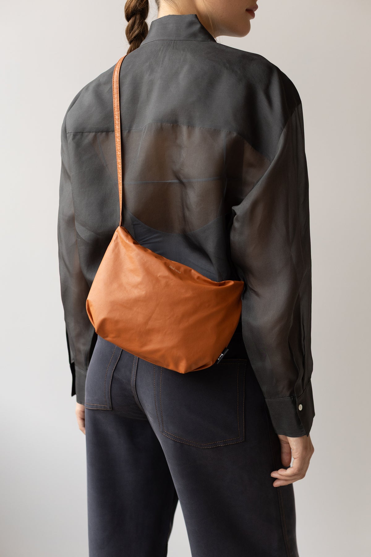Cross body bag - adobe
