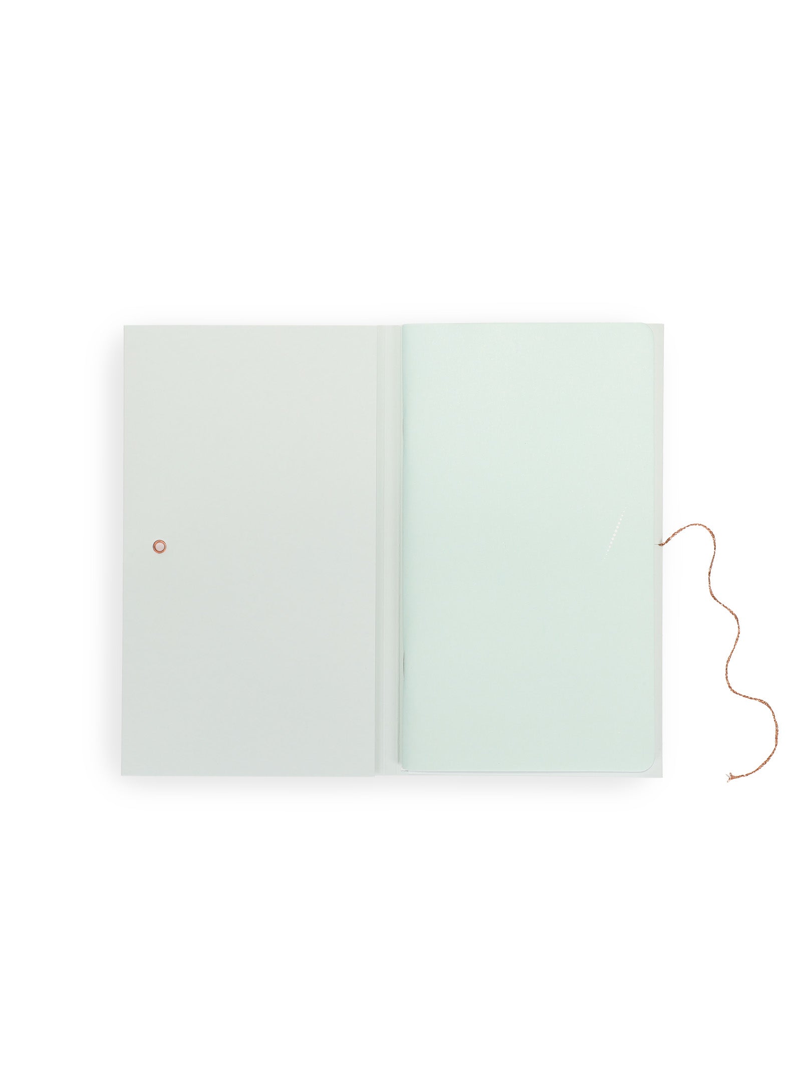 Notitieboek met Japanse sluiting - Pearl blue