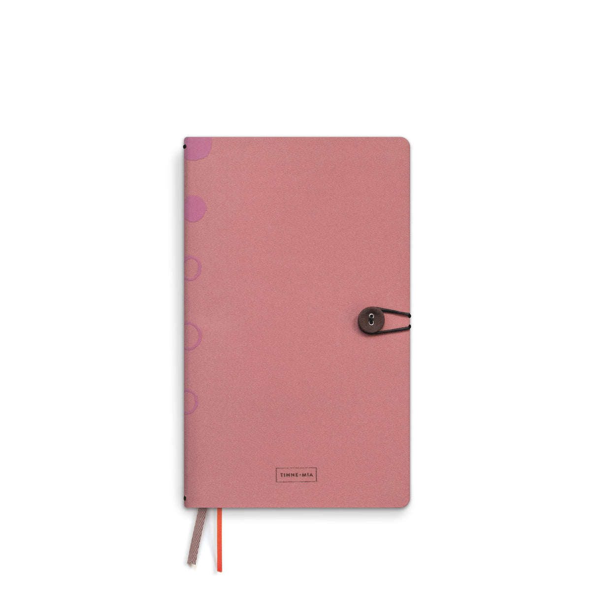 Combination Notebook button rose dawn + Diary 2027 refill