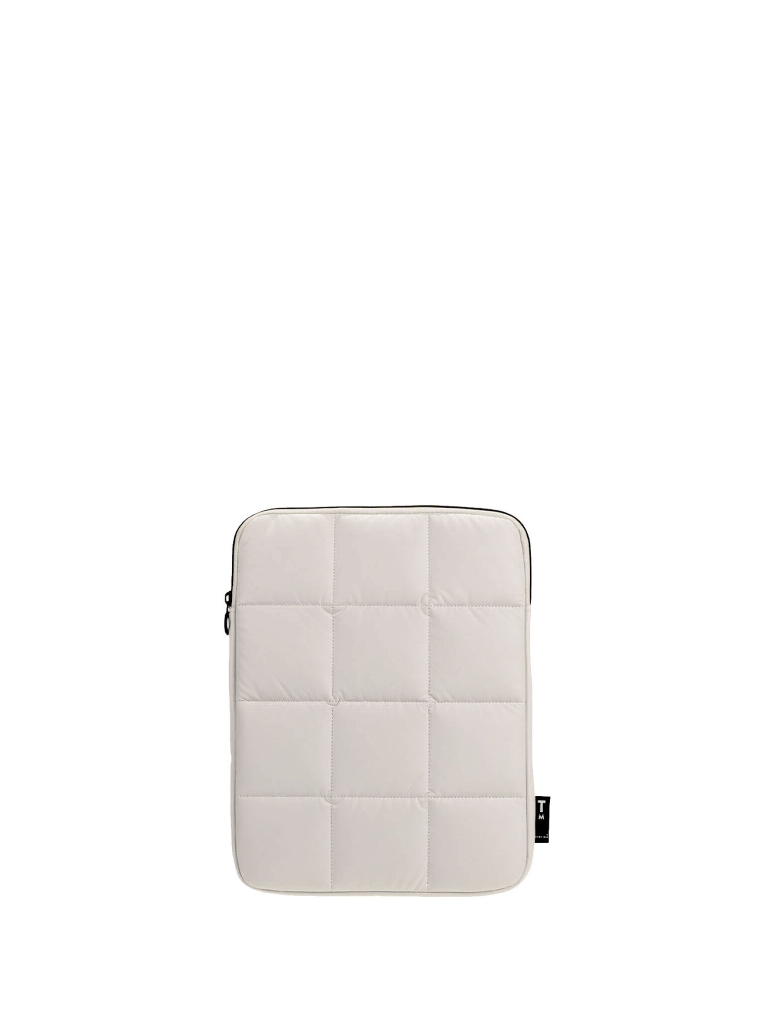 Senna Puffy laptop Pouch - White