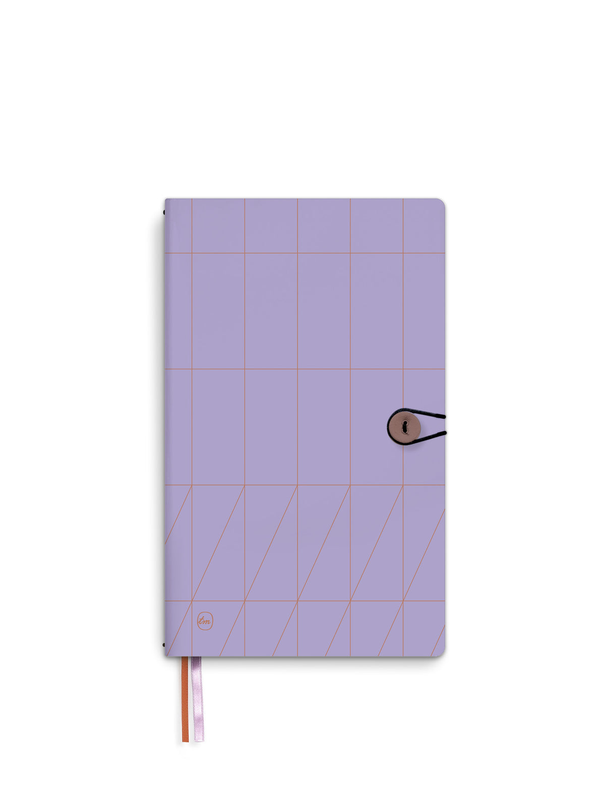 Combination Notebook button lavendula + Diary 2027 refill