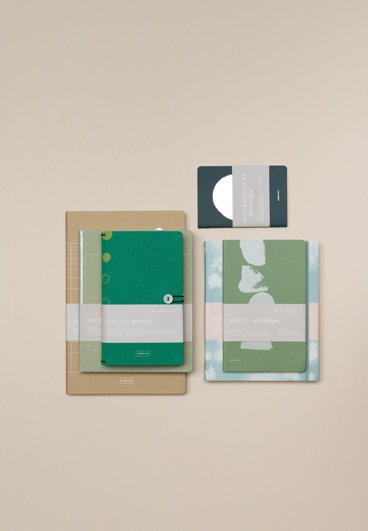 Refill notitieboek - dotted grid - Emerald - FSC Mix Credit