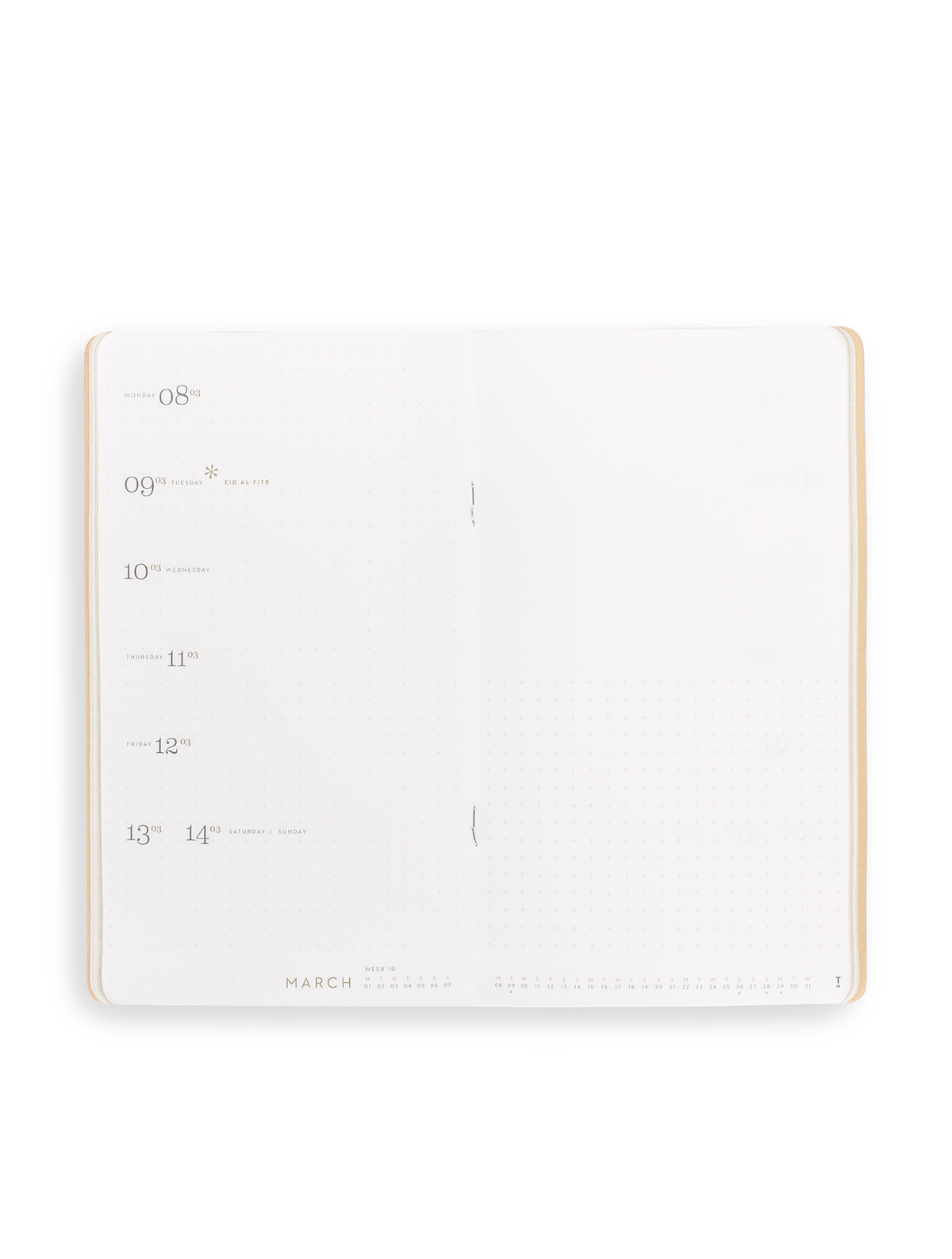 Diary - refill 2027 - for notebook with button