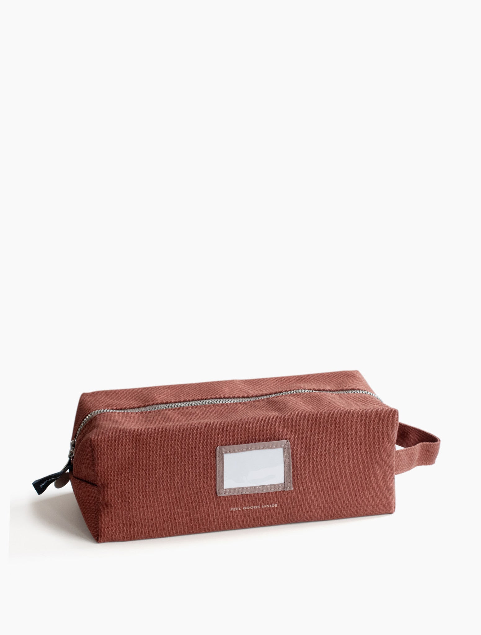 Etui Big - canvas - 25x10x10cm - Chocolate
