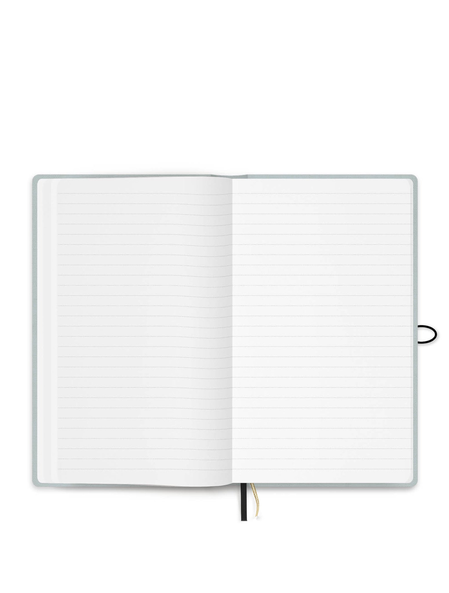 Notitieboek met knoop - dotted grid / gelinieerd / blanco - Cloud