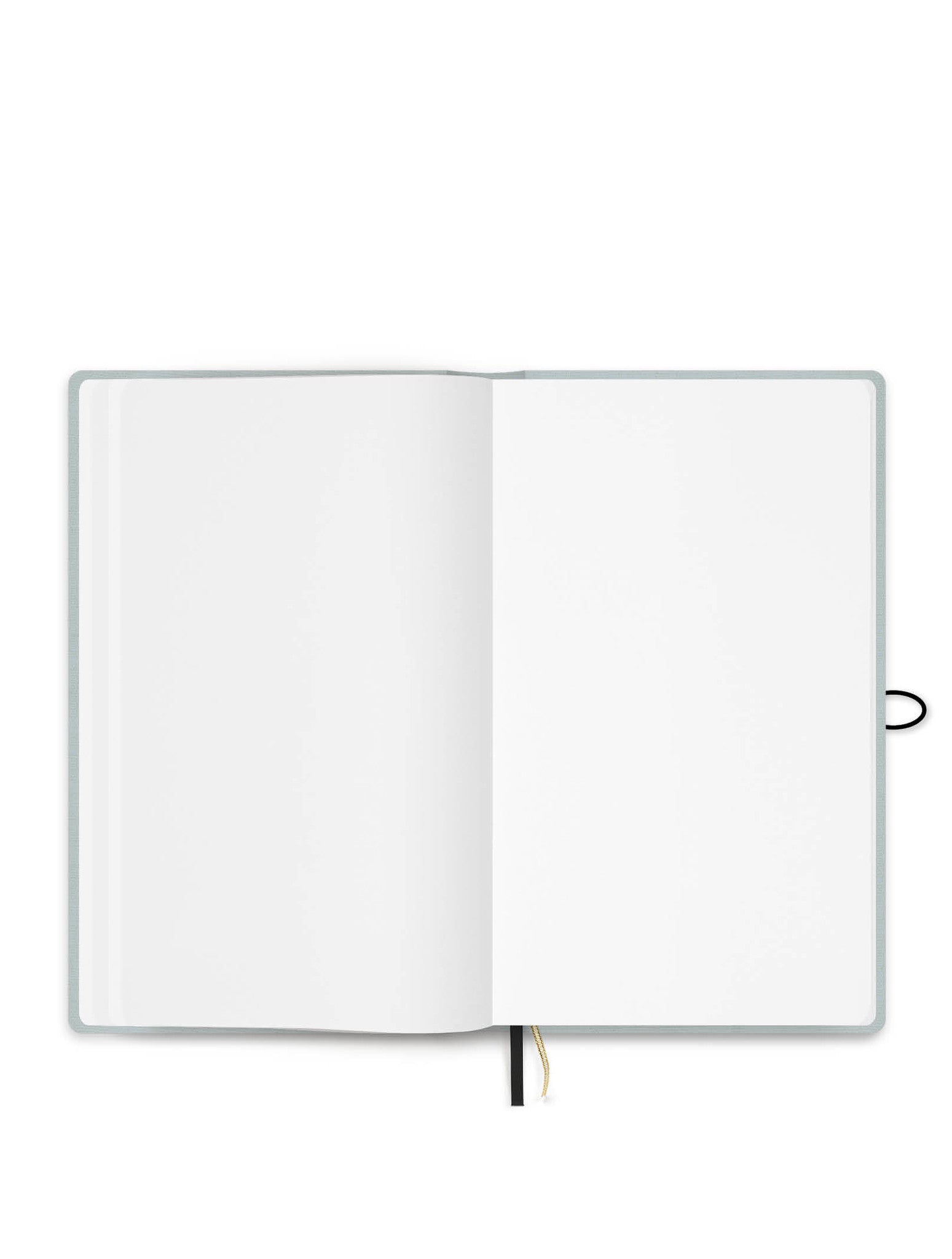 Notitieboek met knoop - dotted grid / gelinieerd / blanco - Cloud