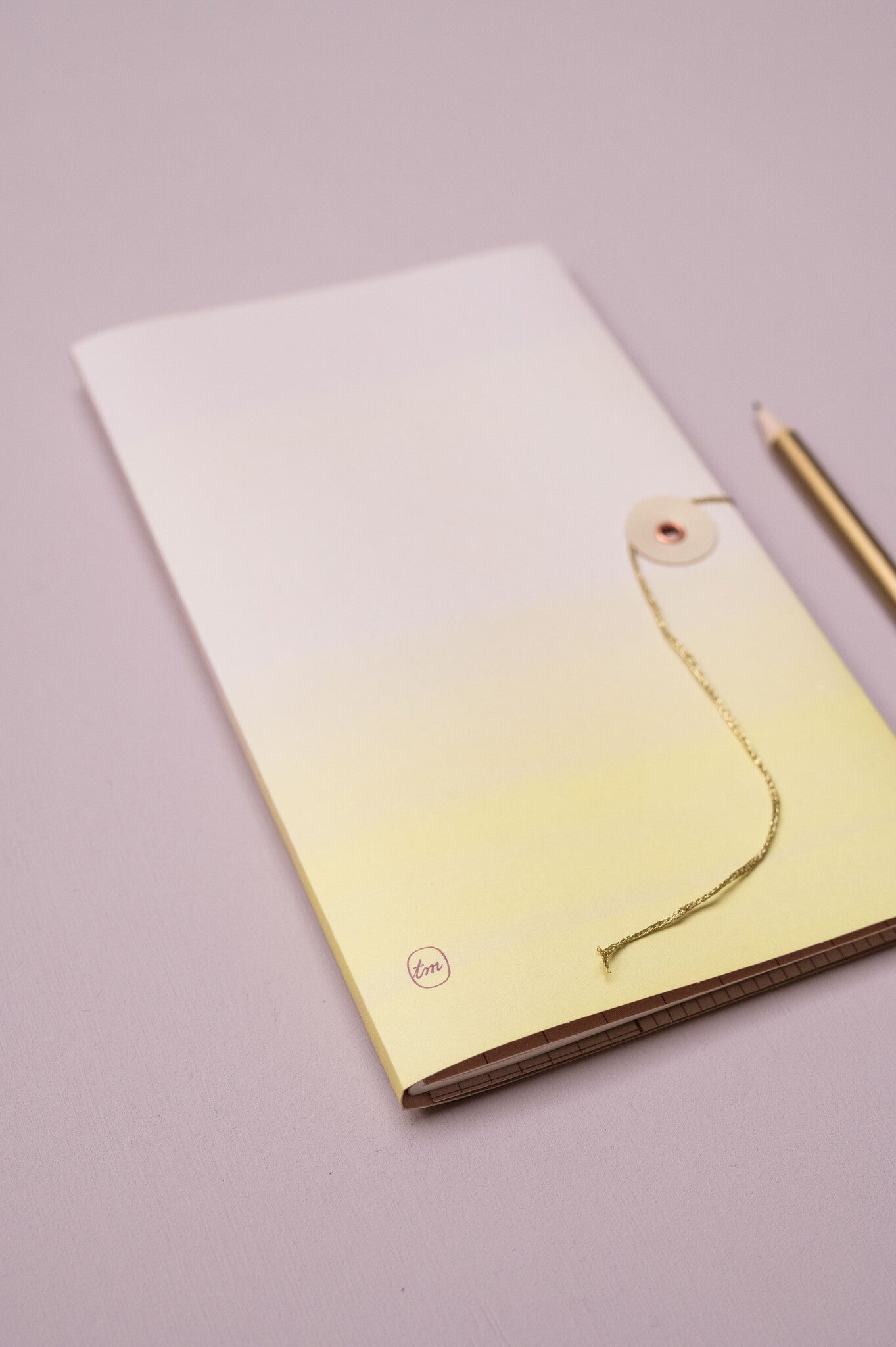 Notitieboek met Japanse sluiting - Orchid Lemon