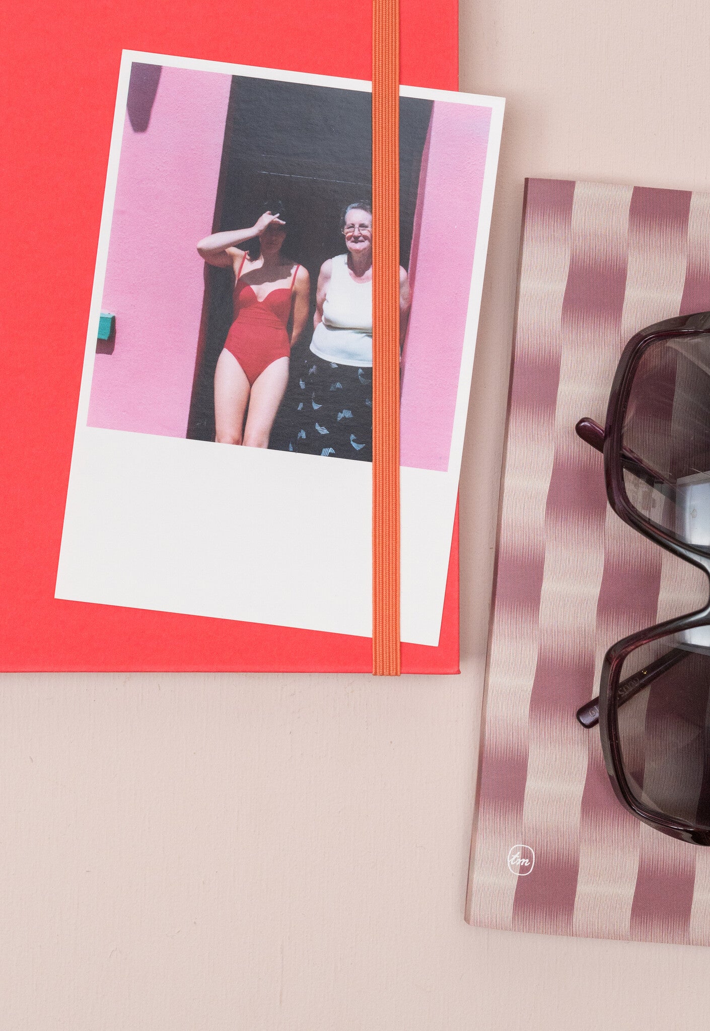 Notitieboek met Japanse sluiting - Cinnamon