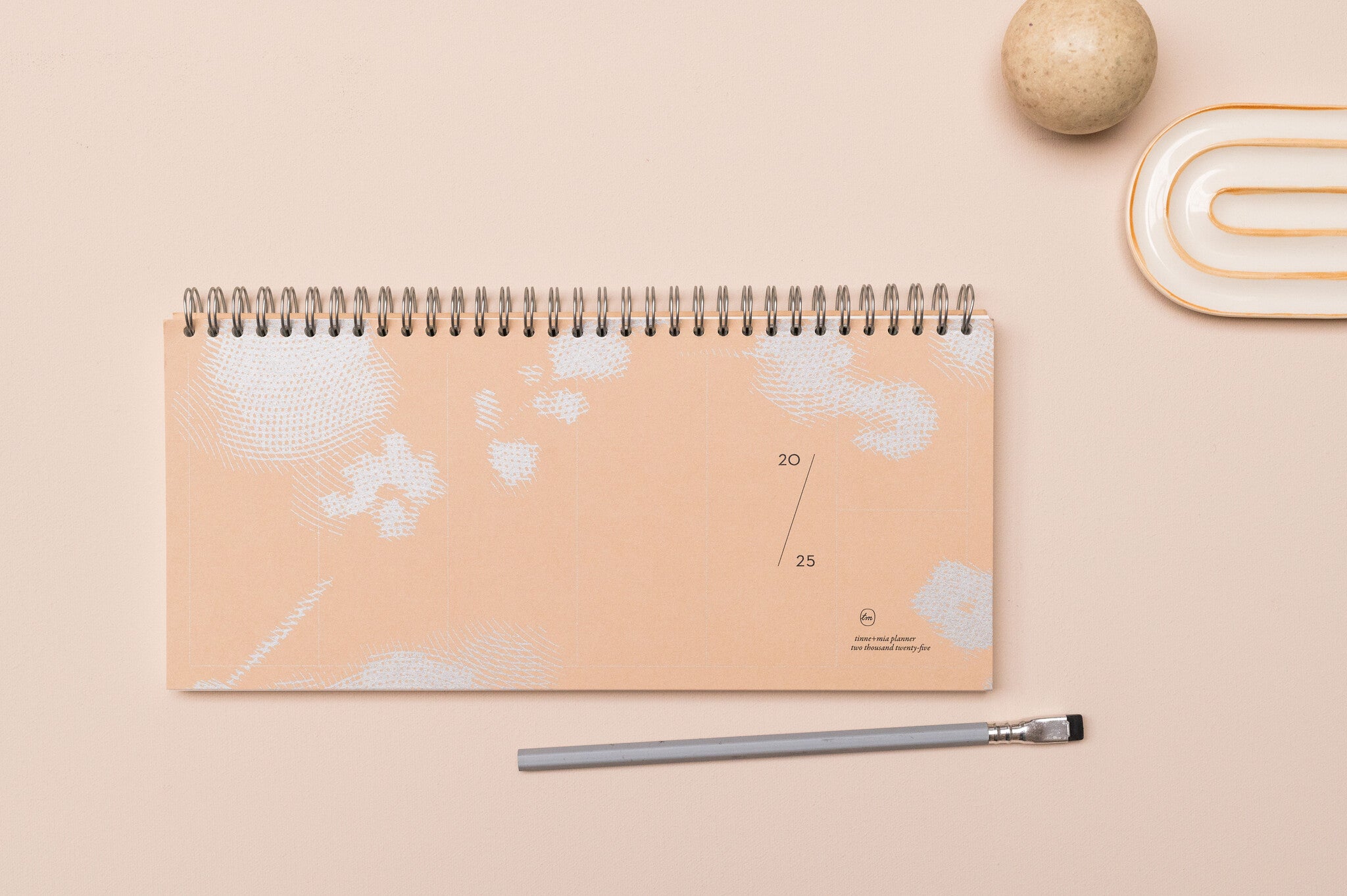 Weekplanner 2025 - Stone Rose