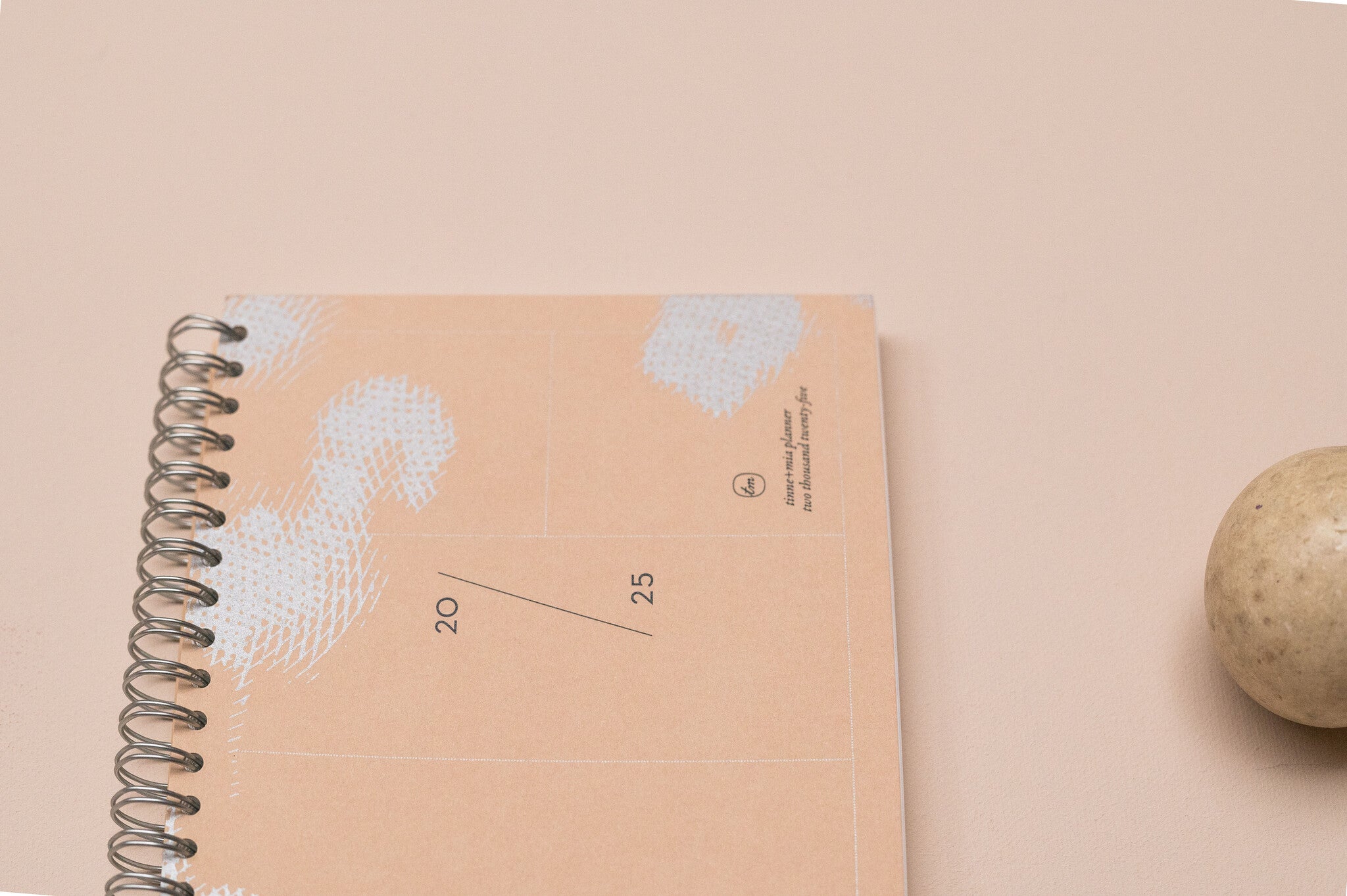 Weekplanner 2025 - Stone Rose