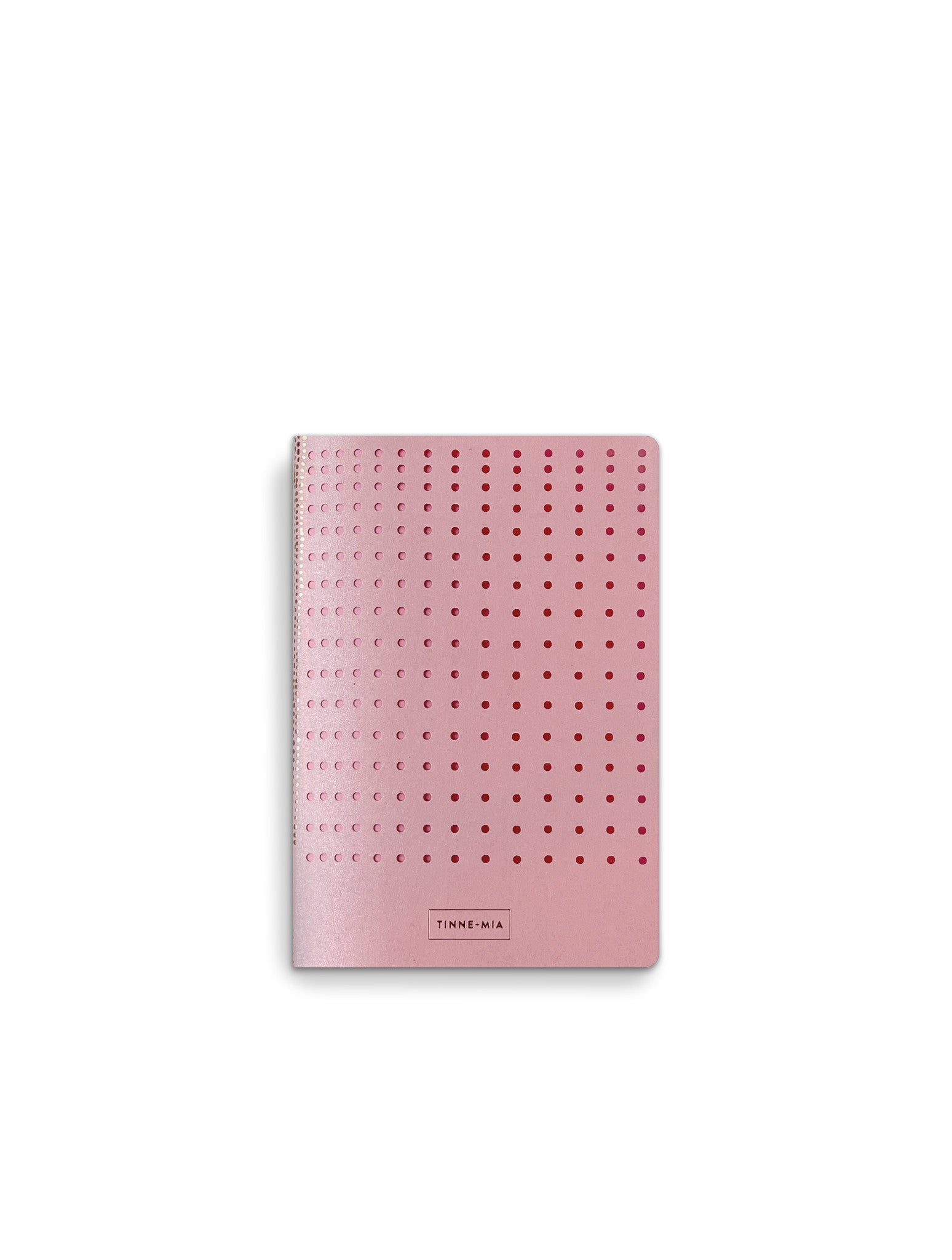 A6 Notebook - Gridded Pink - FSC Mix Credit