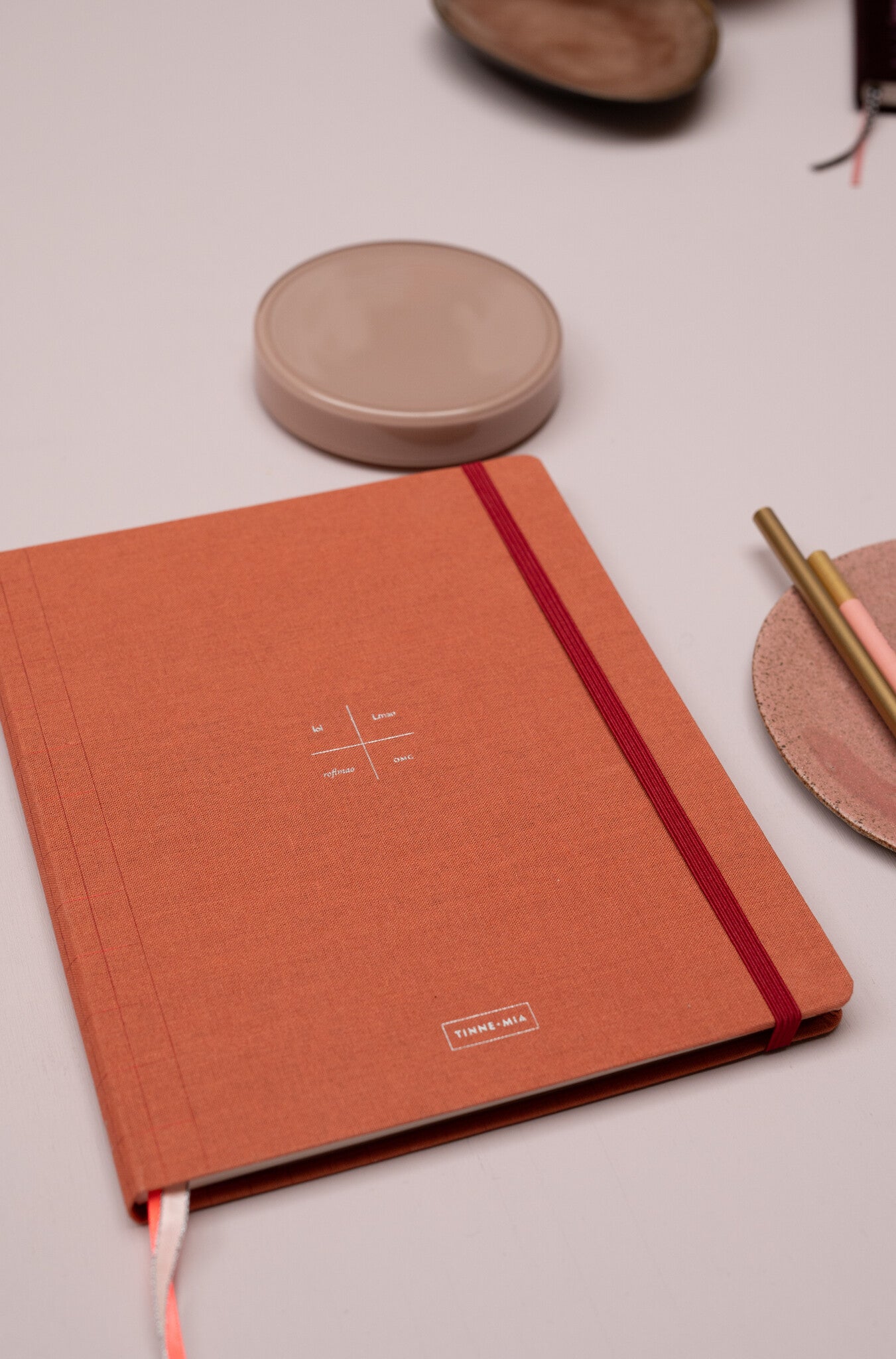 Dateless planner A5+ - Cinnamon - FSC Mix Credit