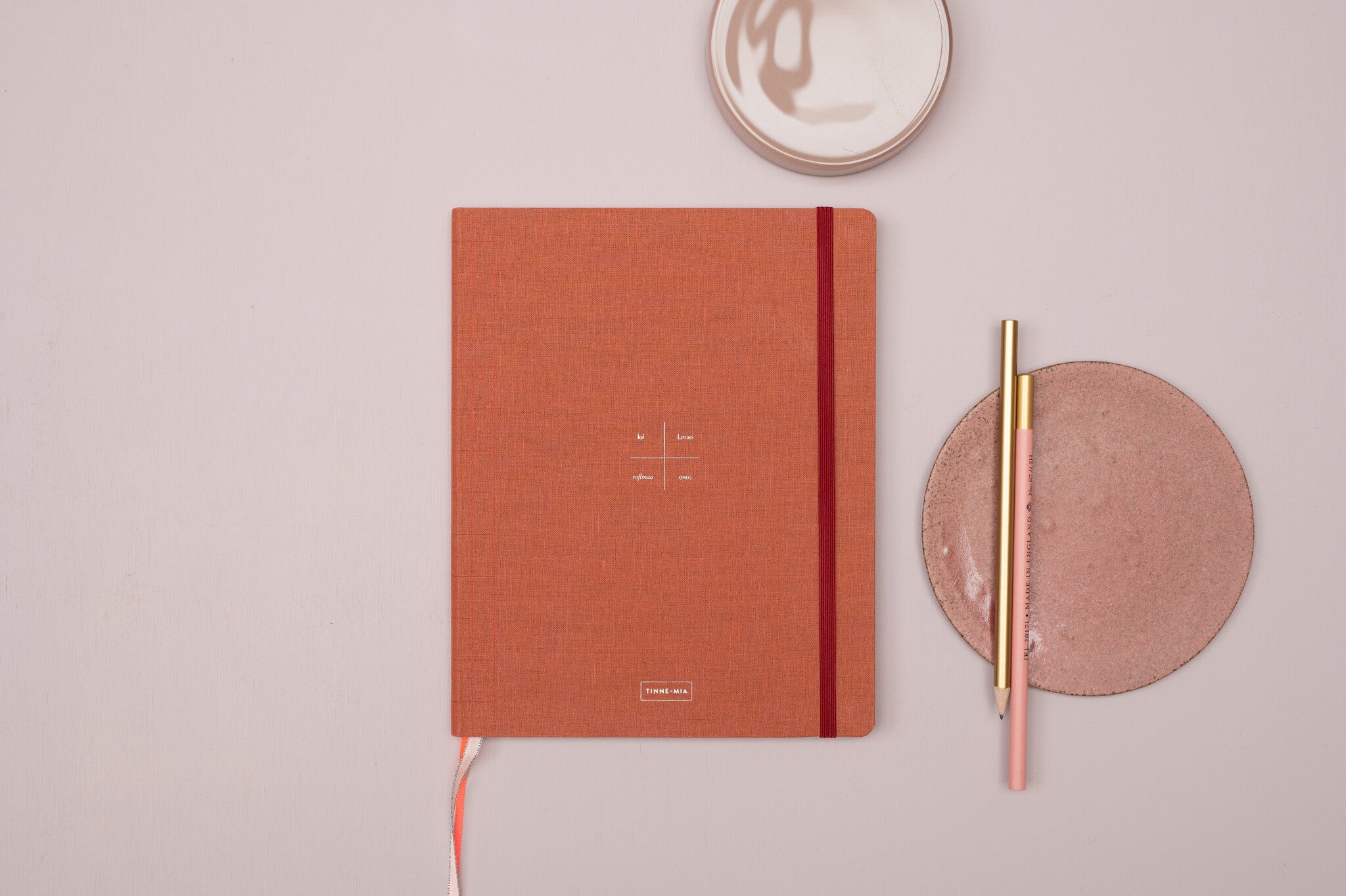 Dateless planner A5+ - Cinnamon - FSC Mix Credit