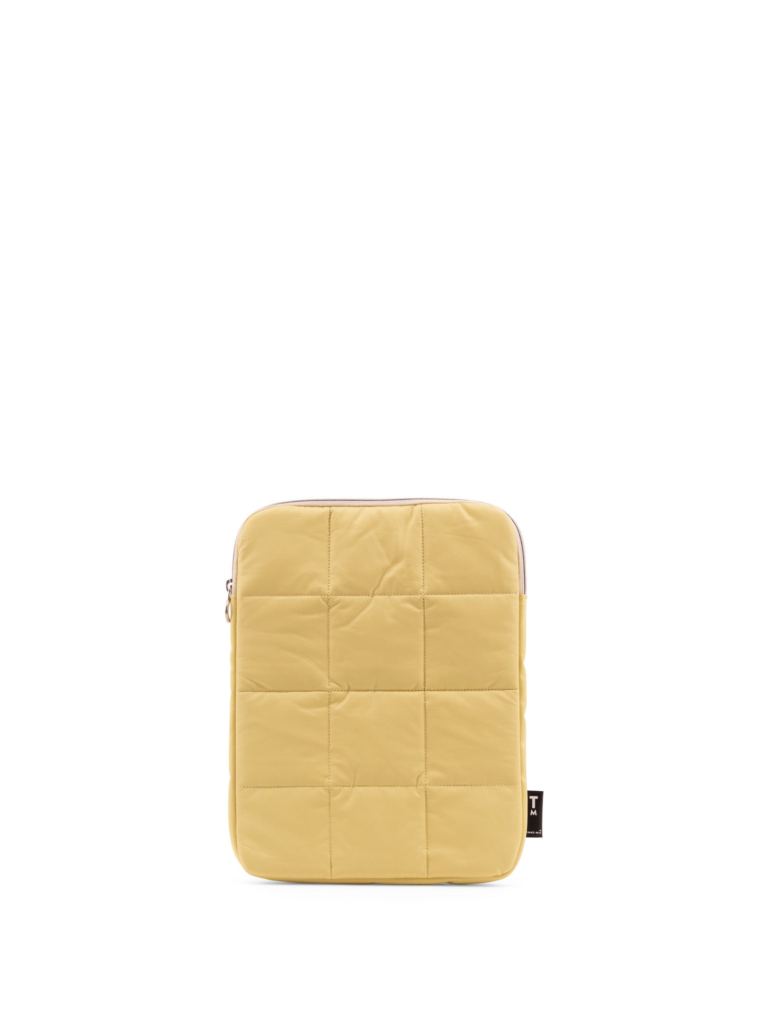 Puffy laptop Pouch - Raffia
