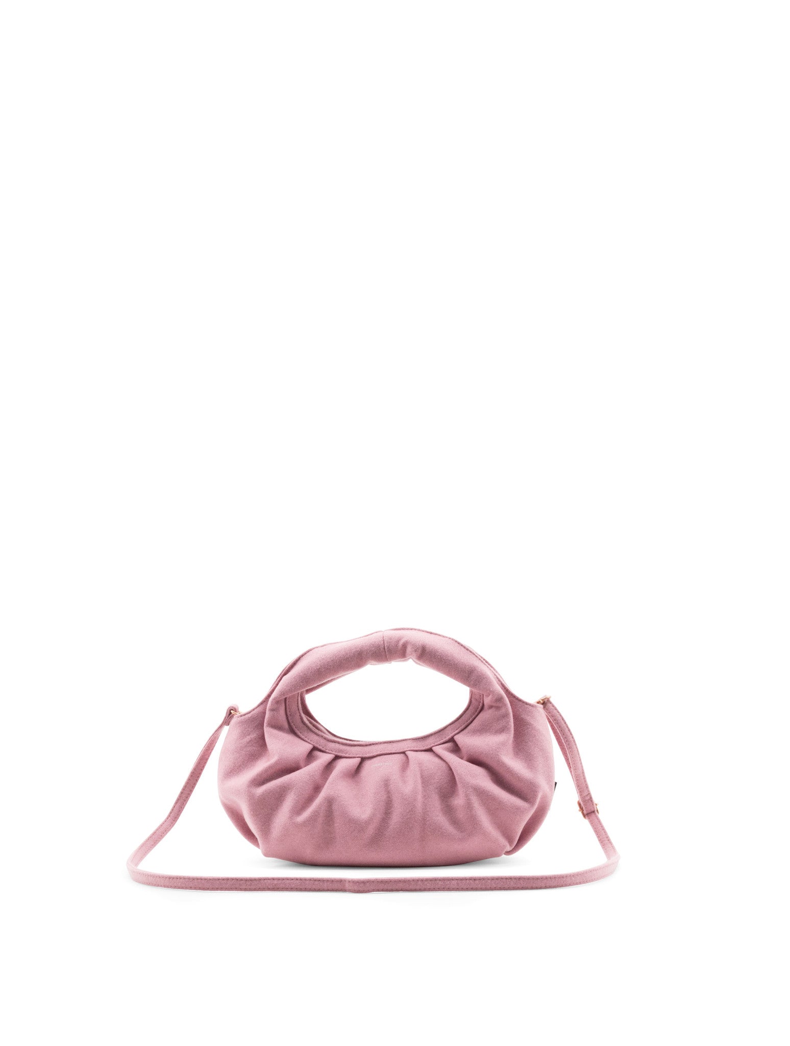 Denis Puffy Baguette bag - Cameo Blush