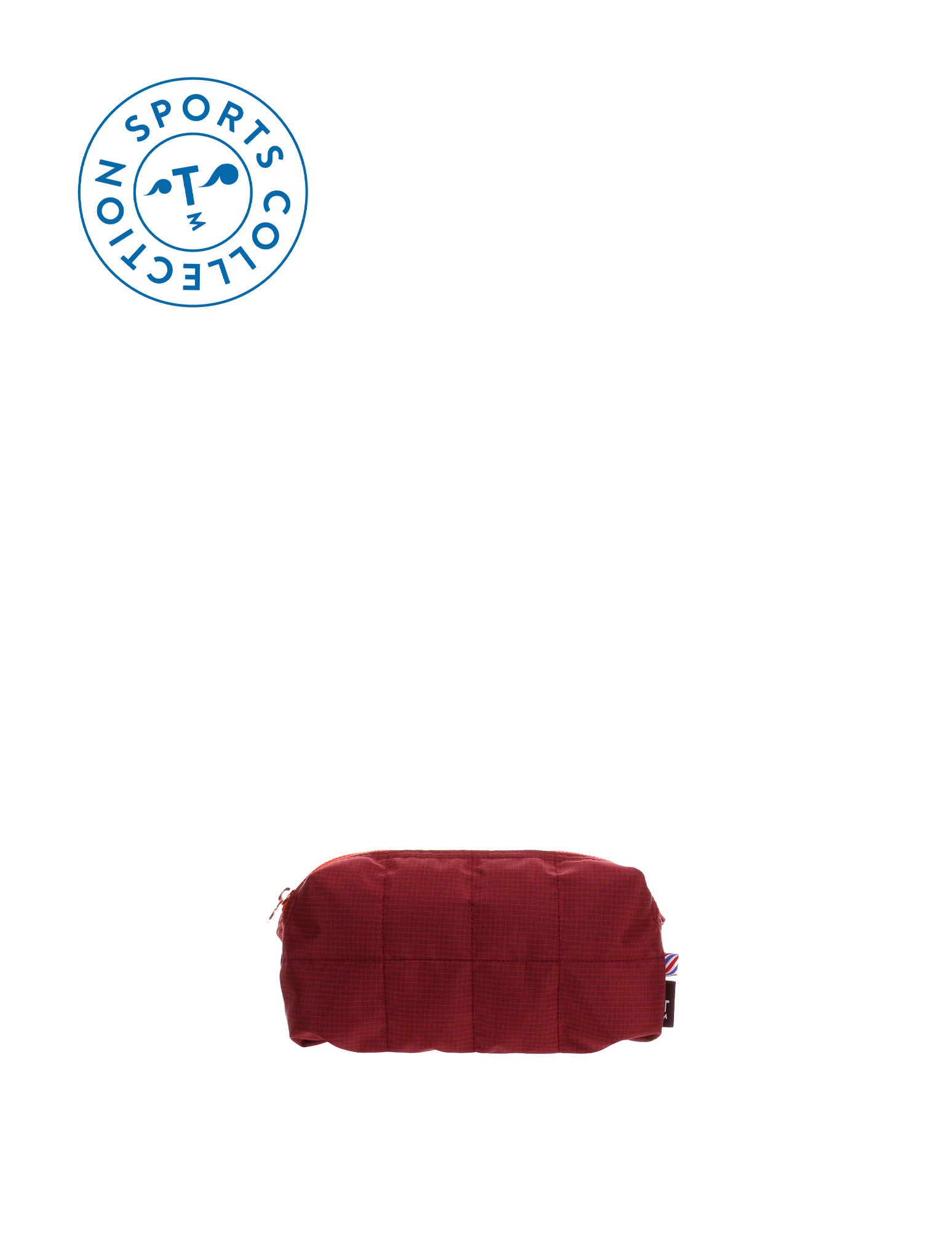 Cilou puffy belt bag - sports - checks red