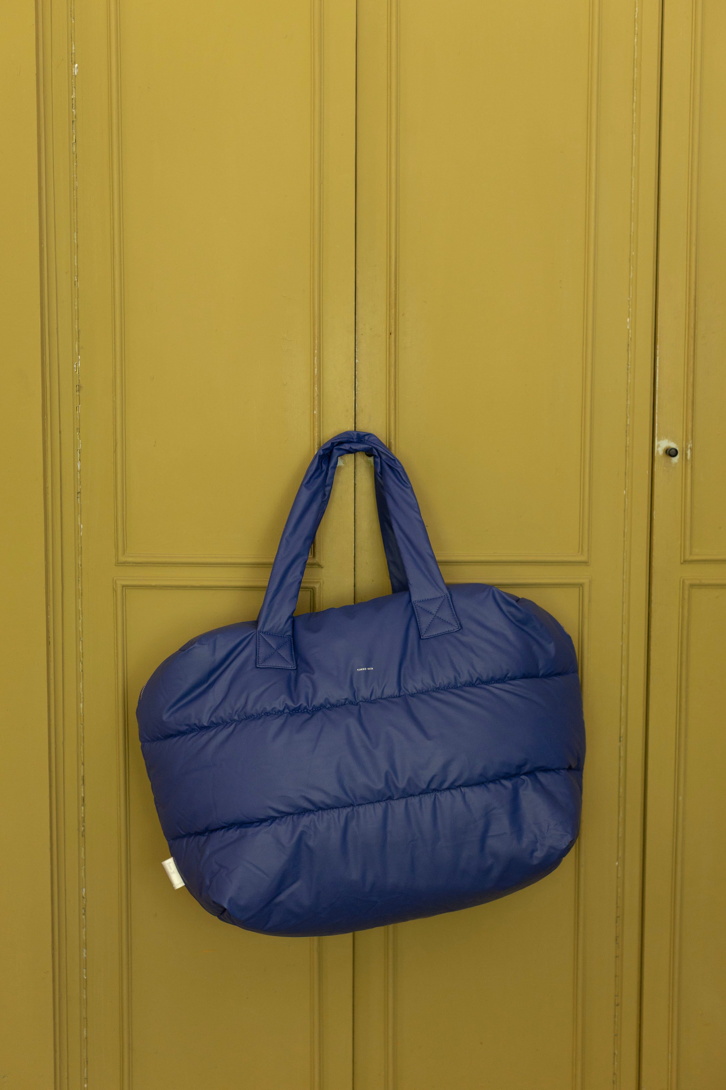 Camill Big Puffy weekend Bag - sodalite blue