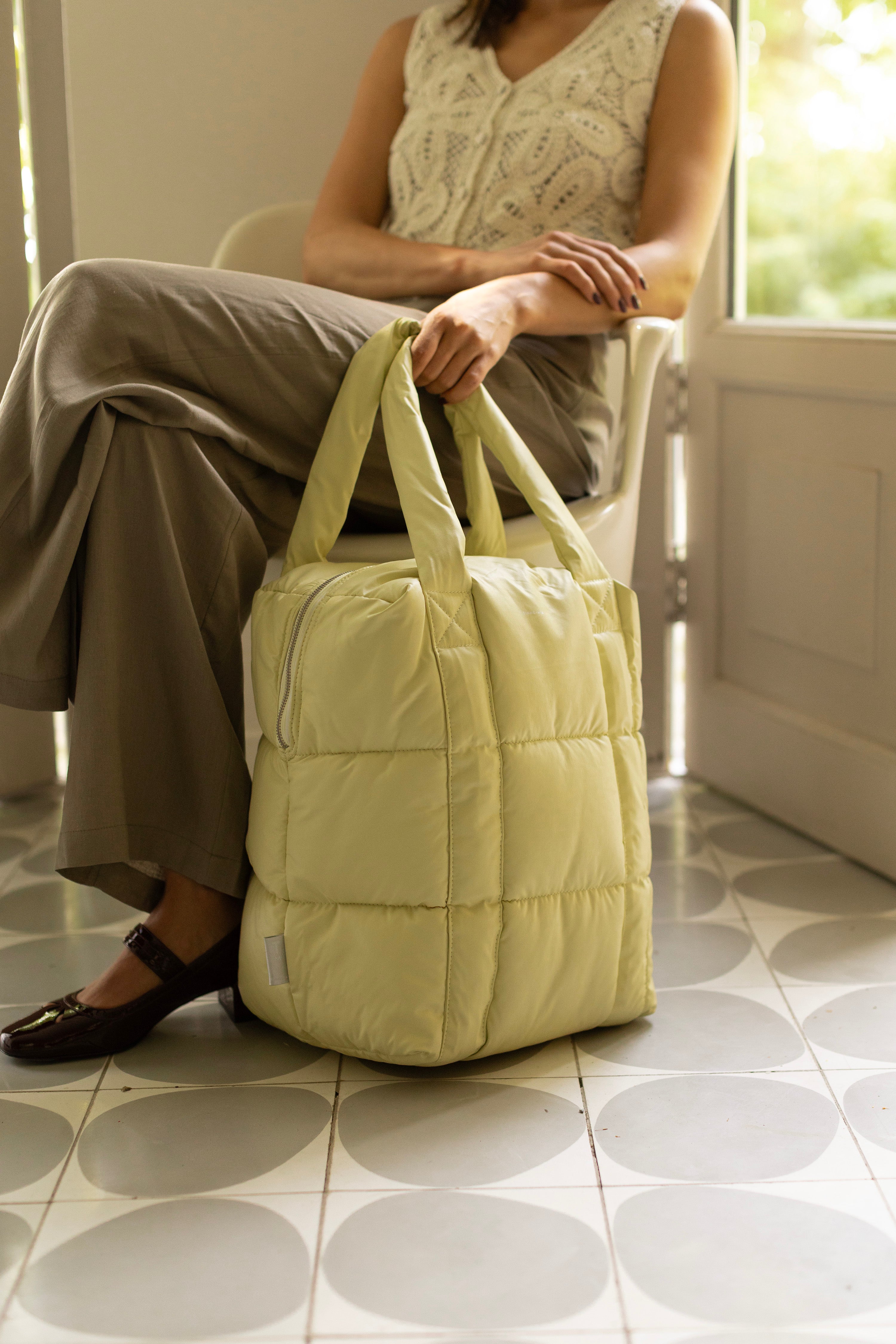Clode Puffy shoulder bag - happy hopes