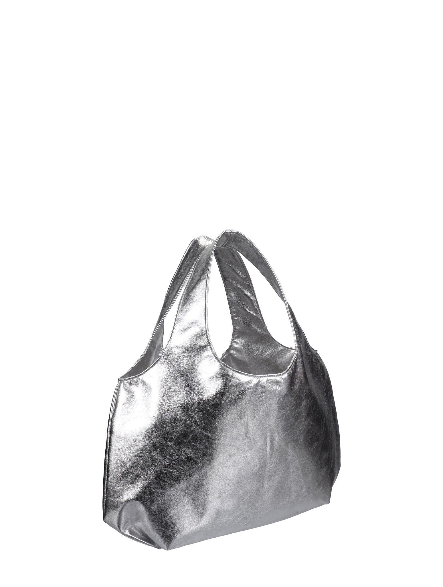 Mila handy bold bag - silver