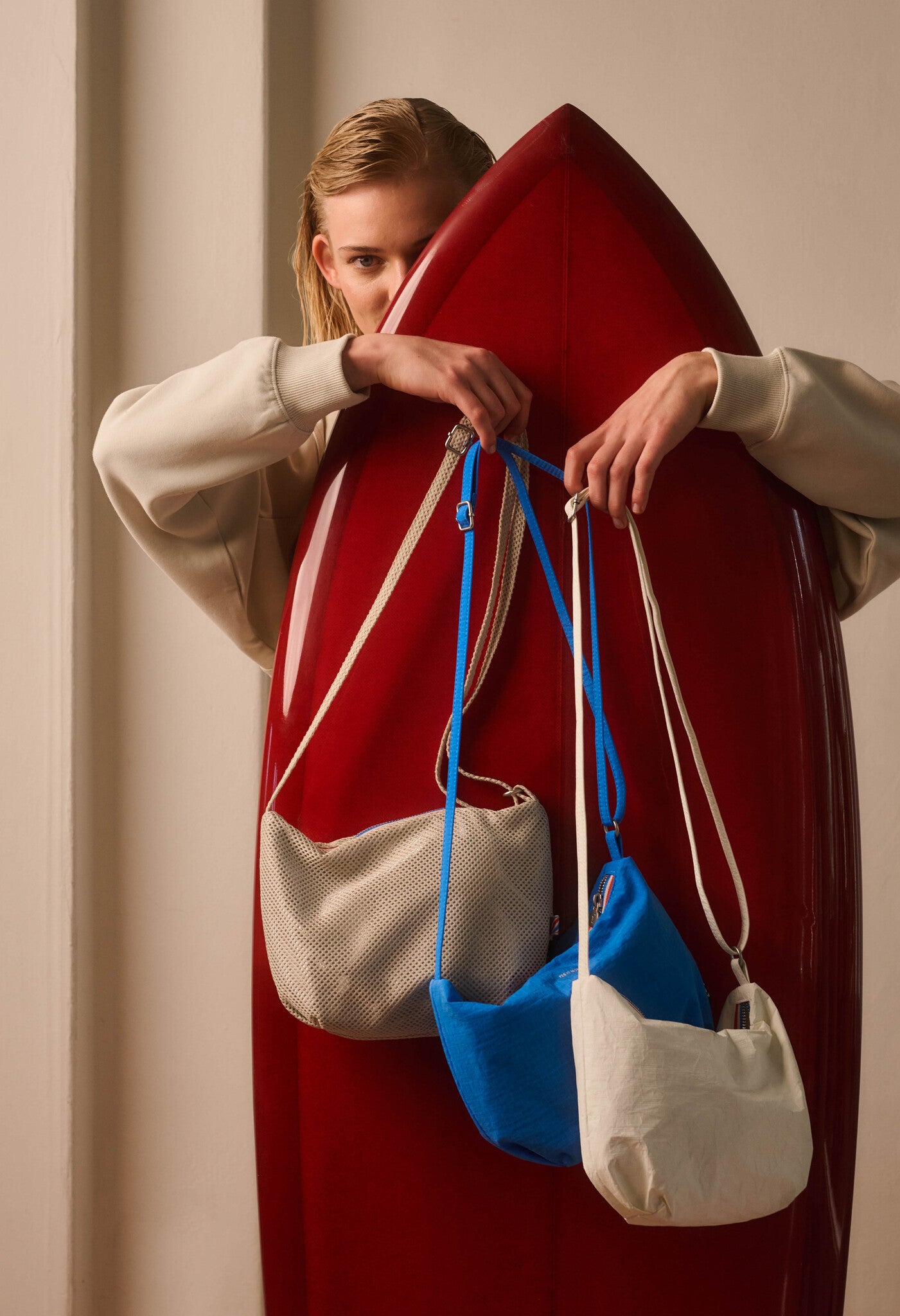 Cross body F.G.Baggy - sports - Tyvek white
