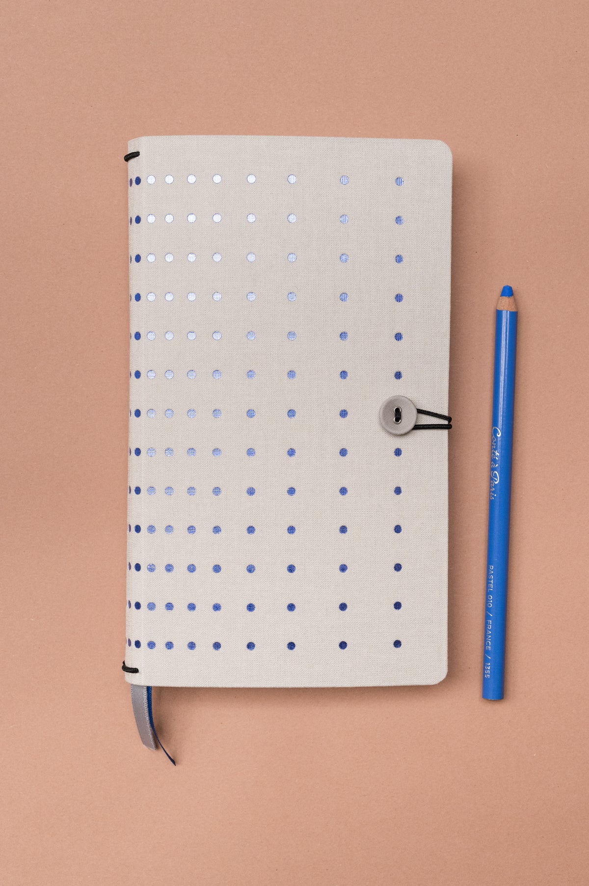Combination Notebook button forever blue + Diary 2027 refill