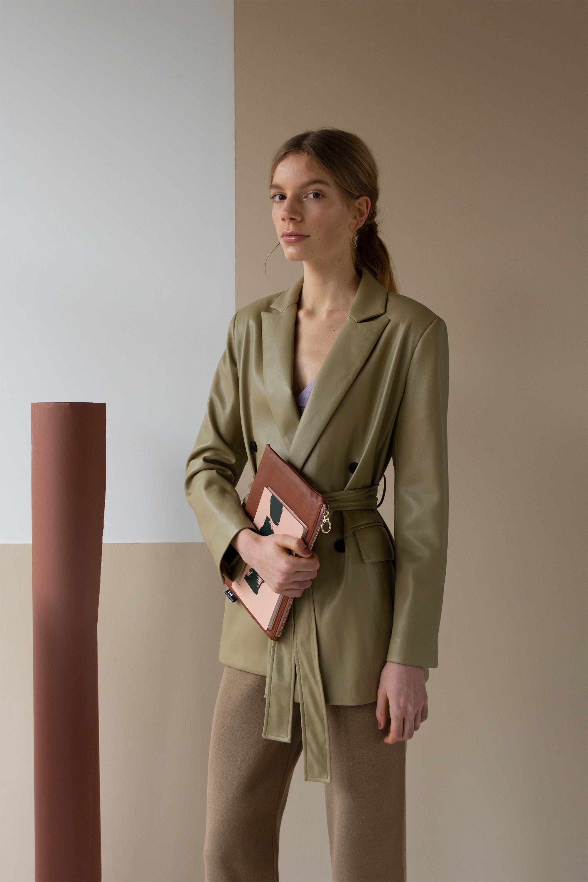 Feel Good Pouch - Light Brown