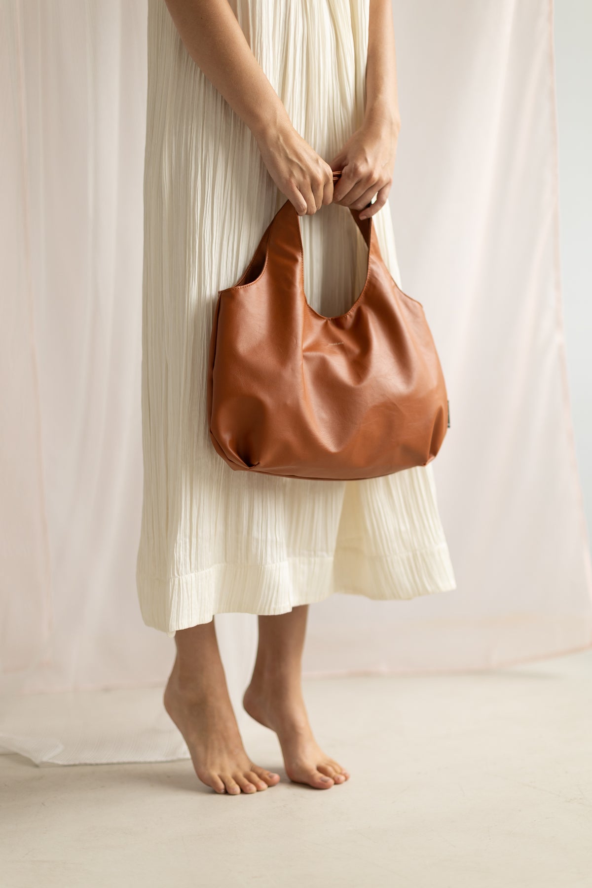 Mila handy bold bag - adobe