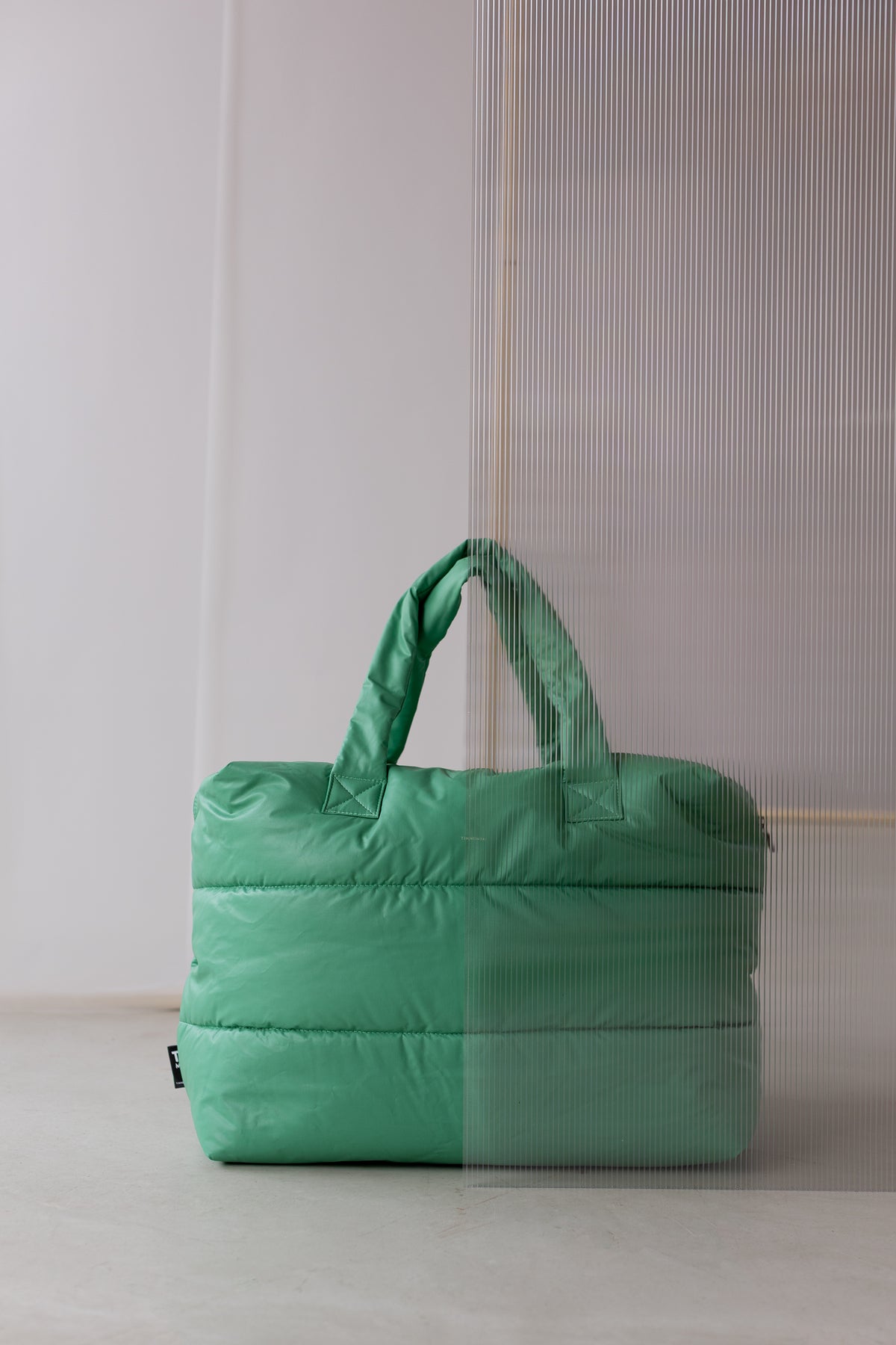 Camill Big Puffy weekend Bag - bosphorus