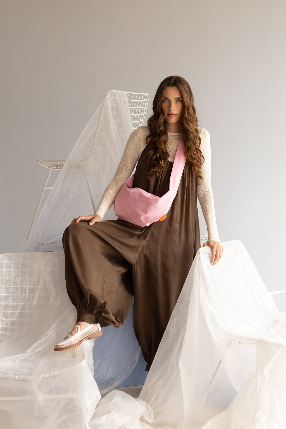 Dide cross body bag - flamingo