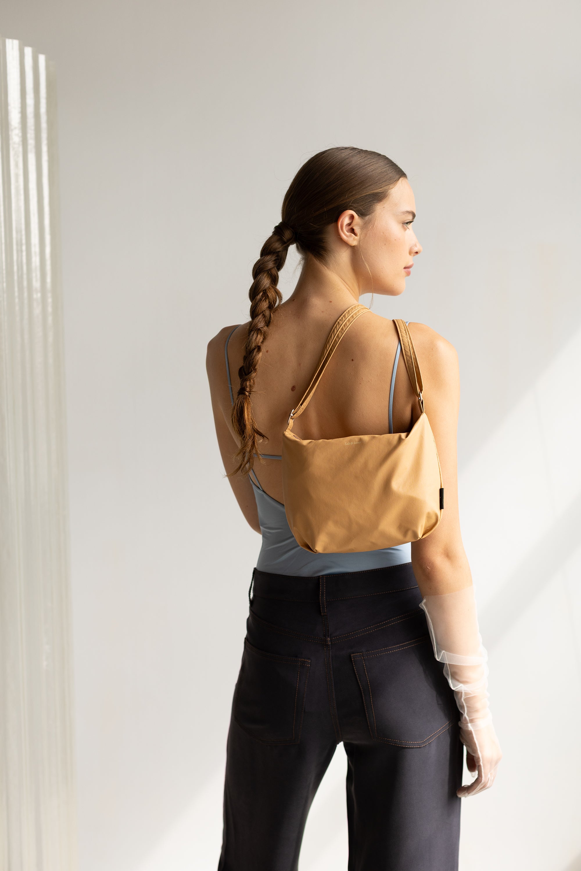 Cross body bag - clay