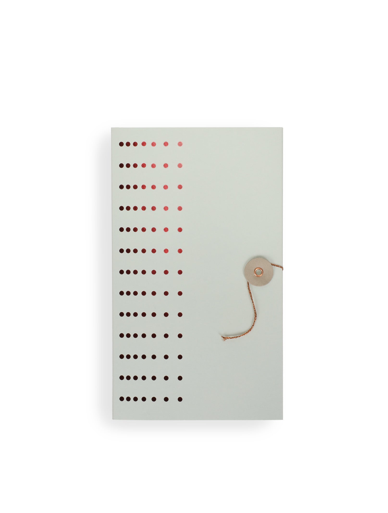 Notitieboek met Japanse sluiting - Pearl blue