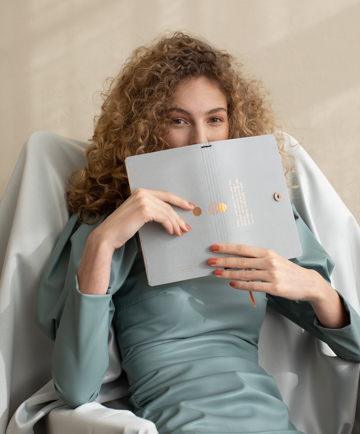 Combination Notebook button cloud + Diary 2027 refill