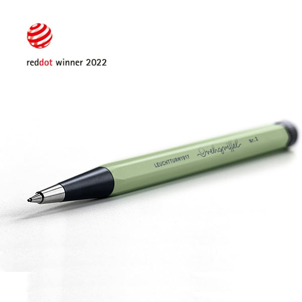 Drehgriffel no2, Pencil - Port Red