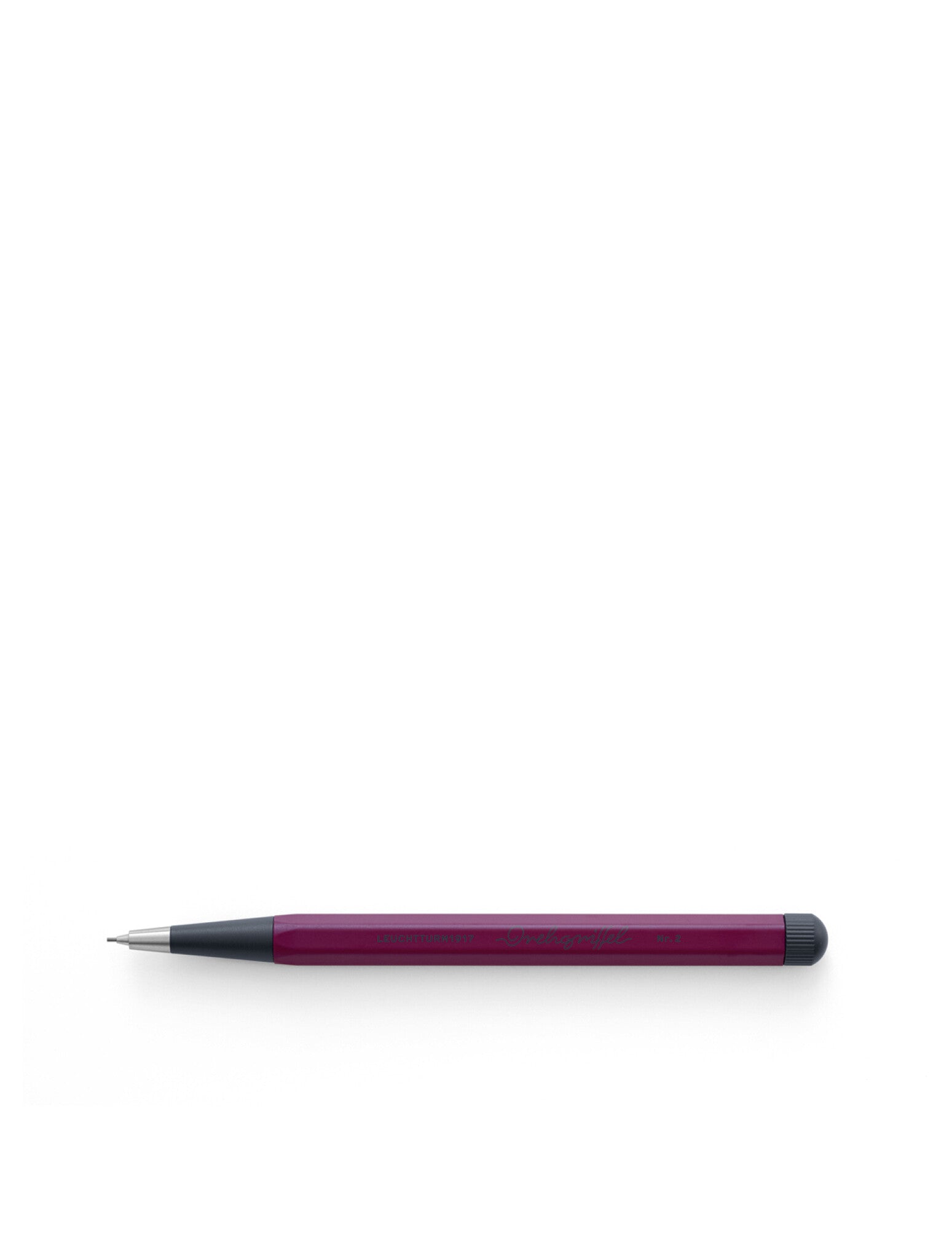 Drehgriffel no2, Pencil - Port Red