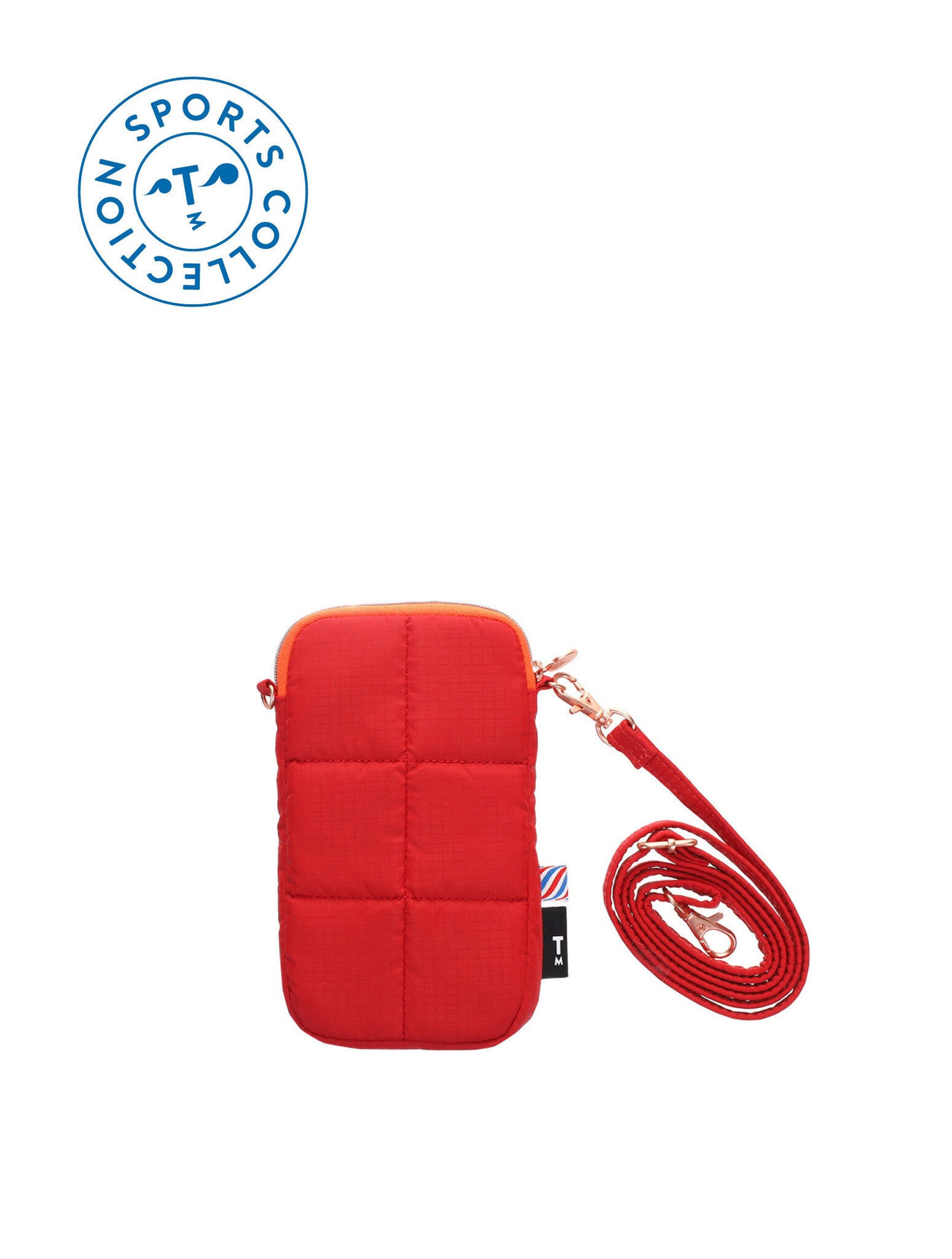 Luce Puffy phone pouch - Sports - Red