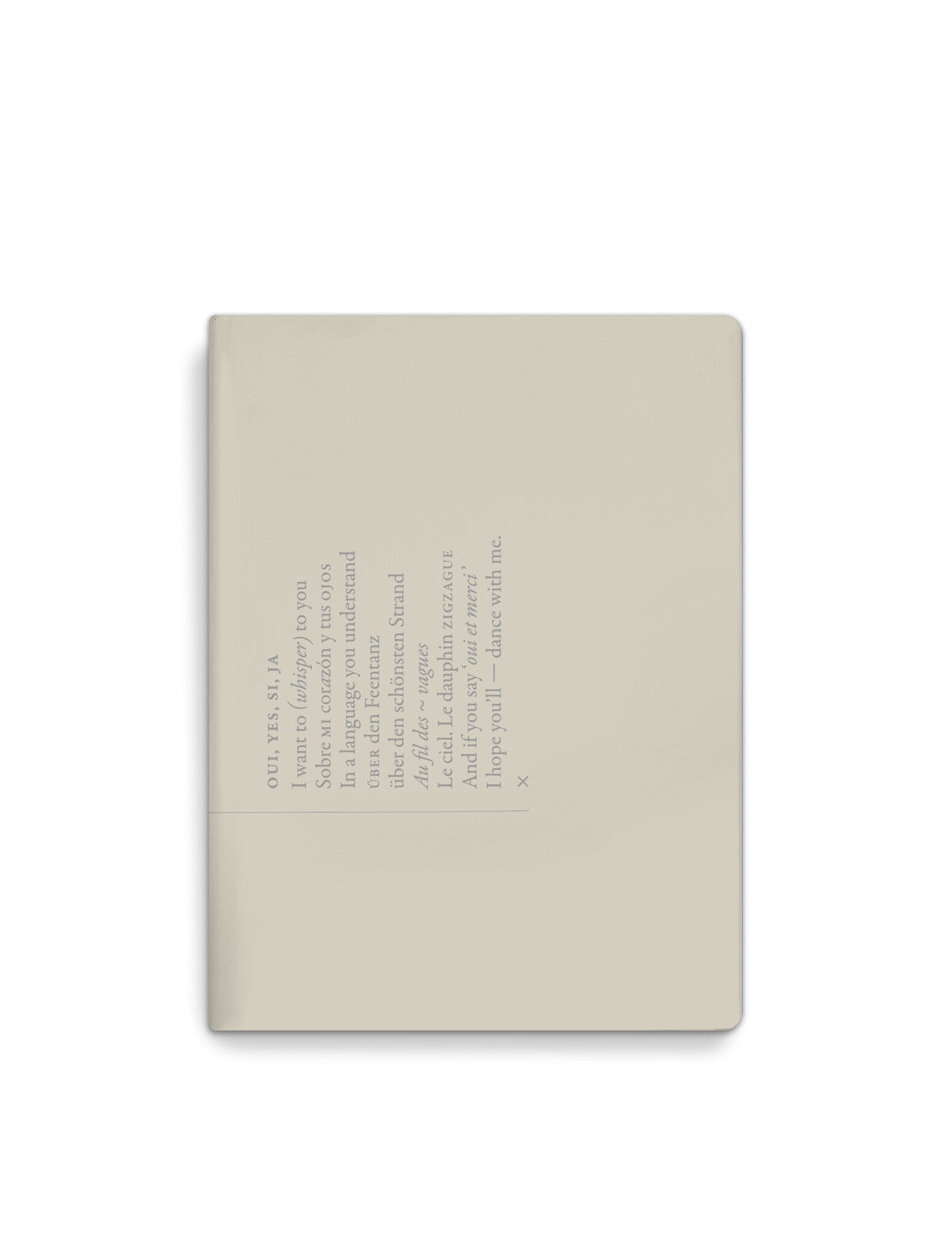 Notitieboek - 14x19 - Zigzague Silver