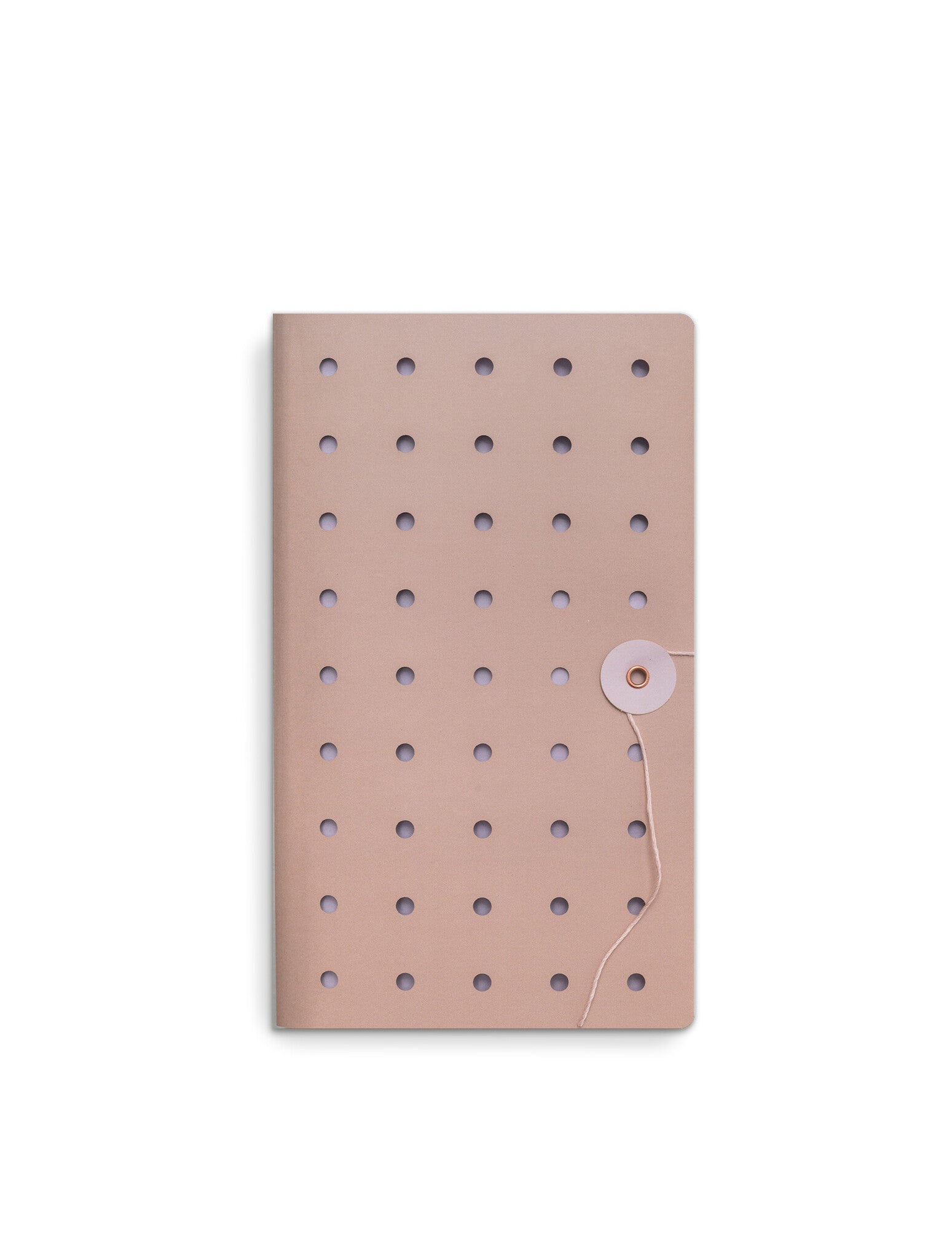 Notitieboek met Japanse sluiting  - Perfo Almond