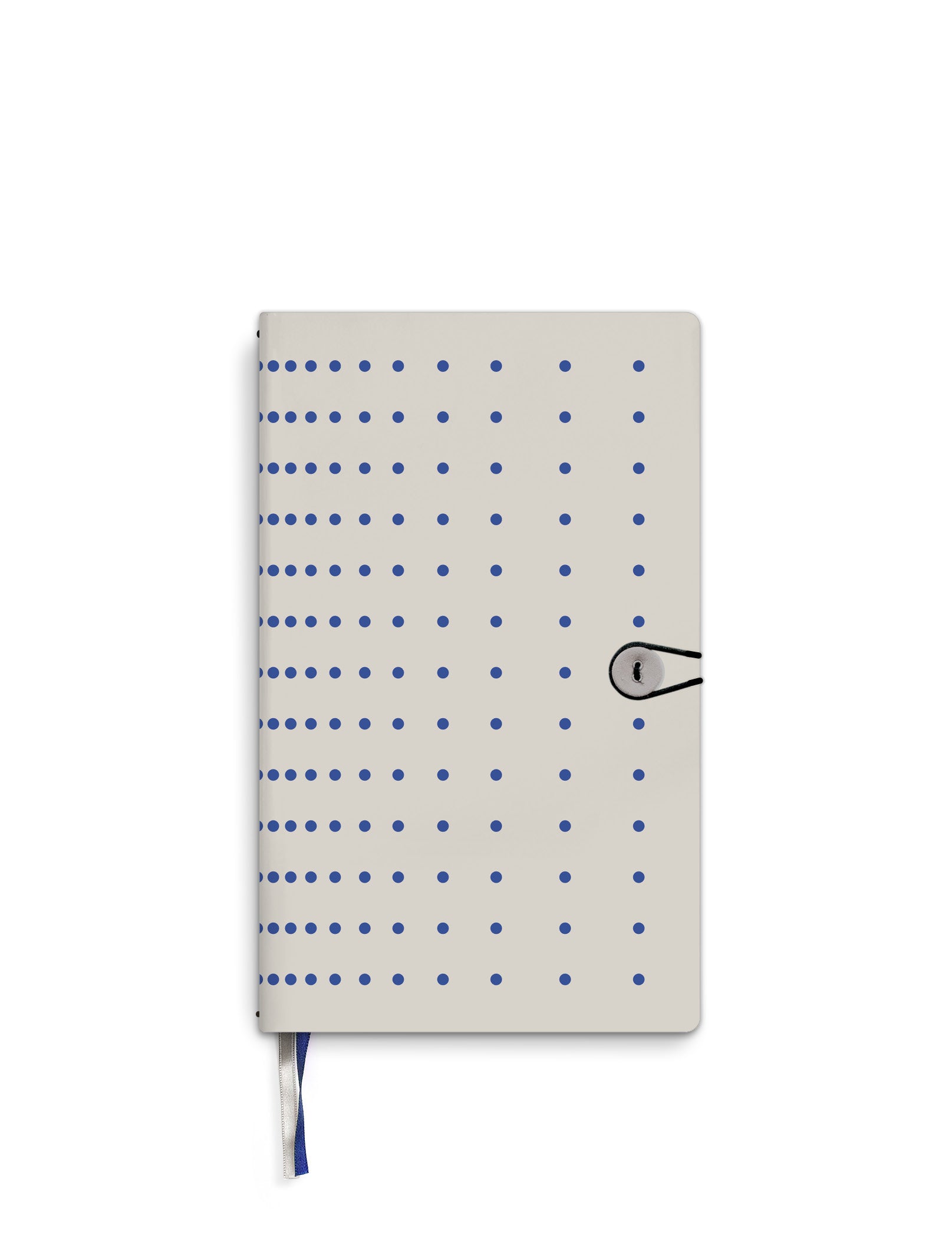 Notebook with button - Forever blue