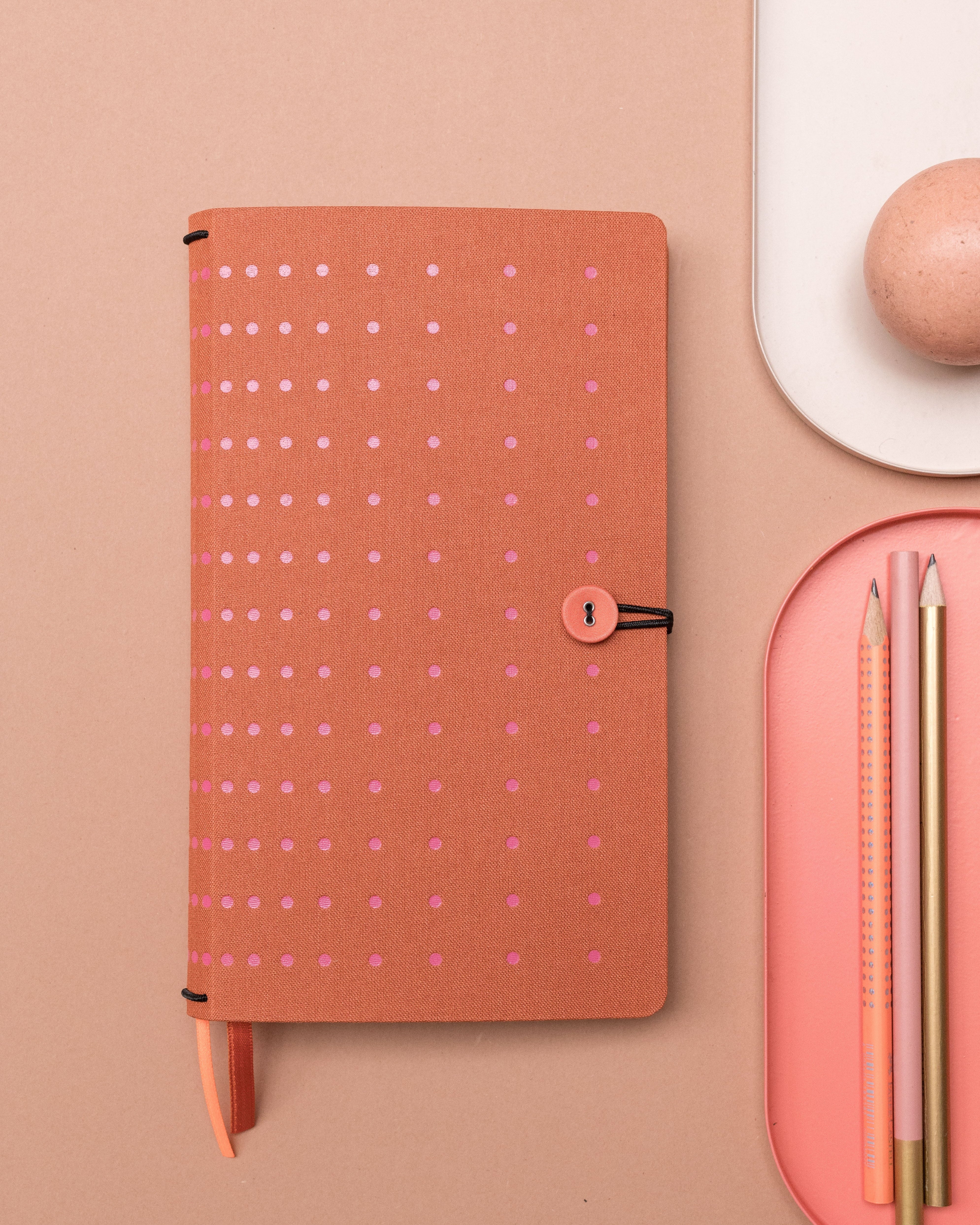 Notebook with button - Pheasant